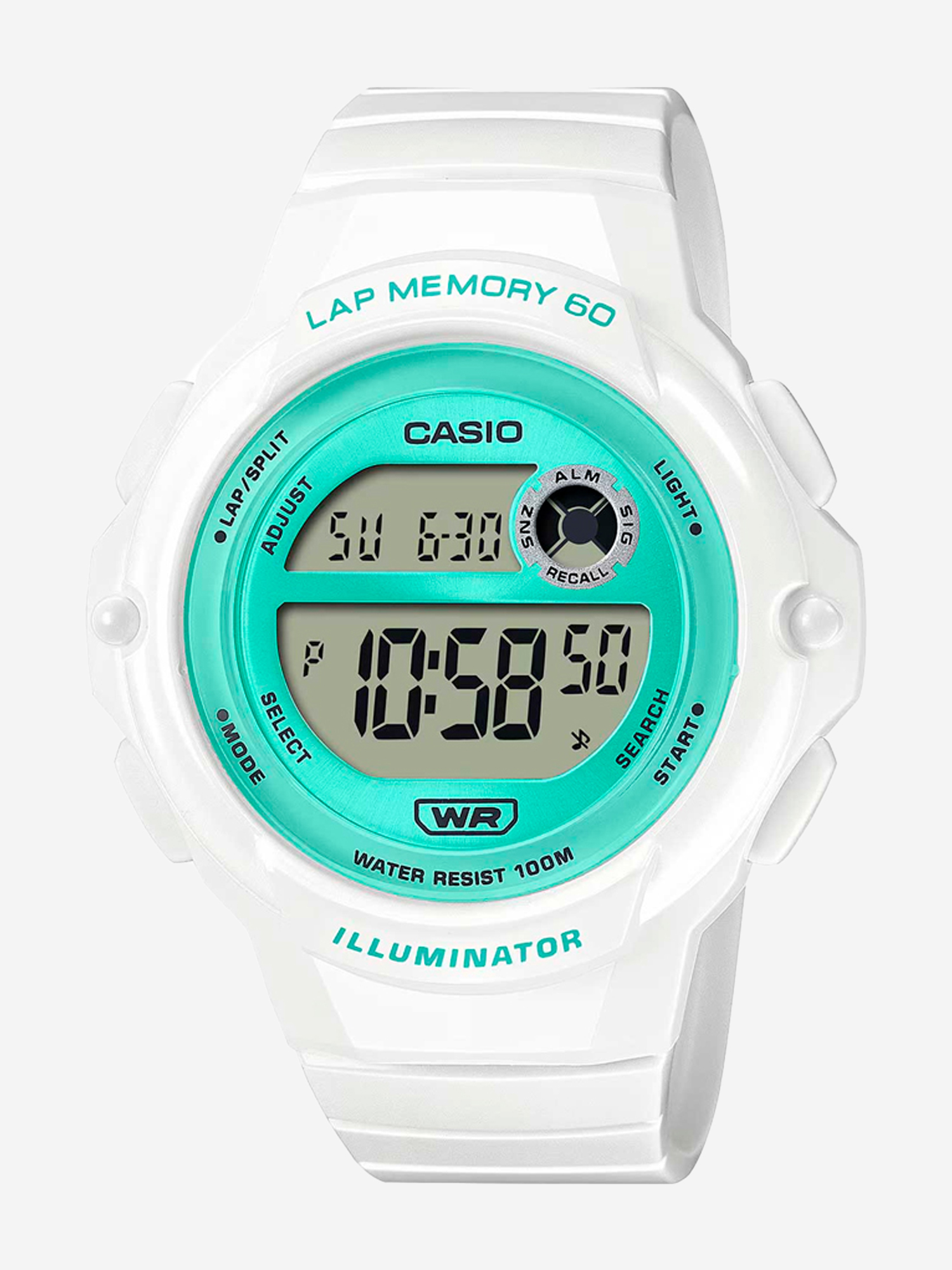 

Спортивные часы CASIO LWS-1200H-7A3, Белый