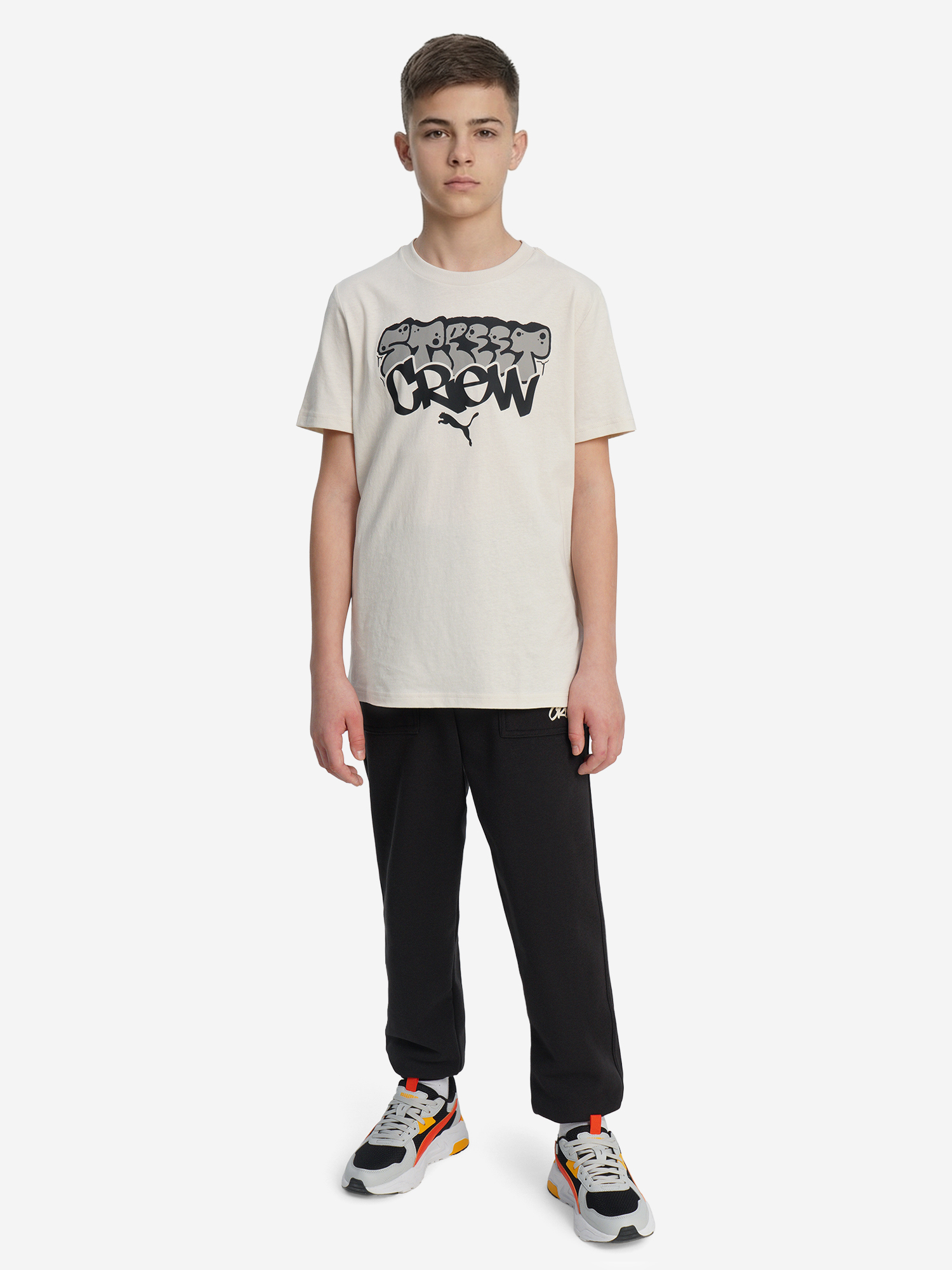 Брюки для мальчиков PUMA Mid90 S, Черный 4