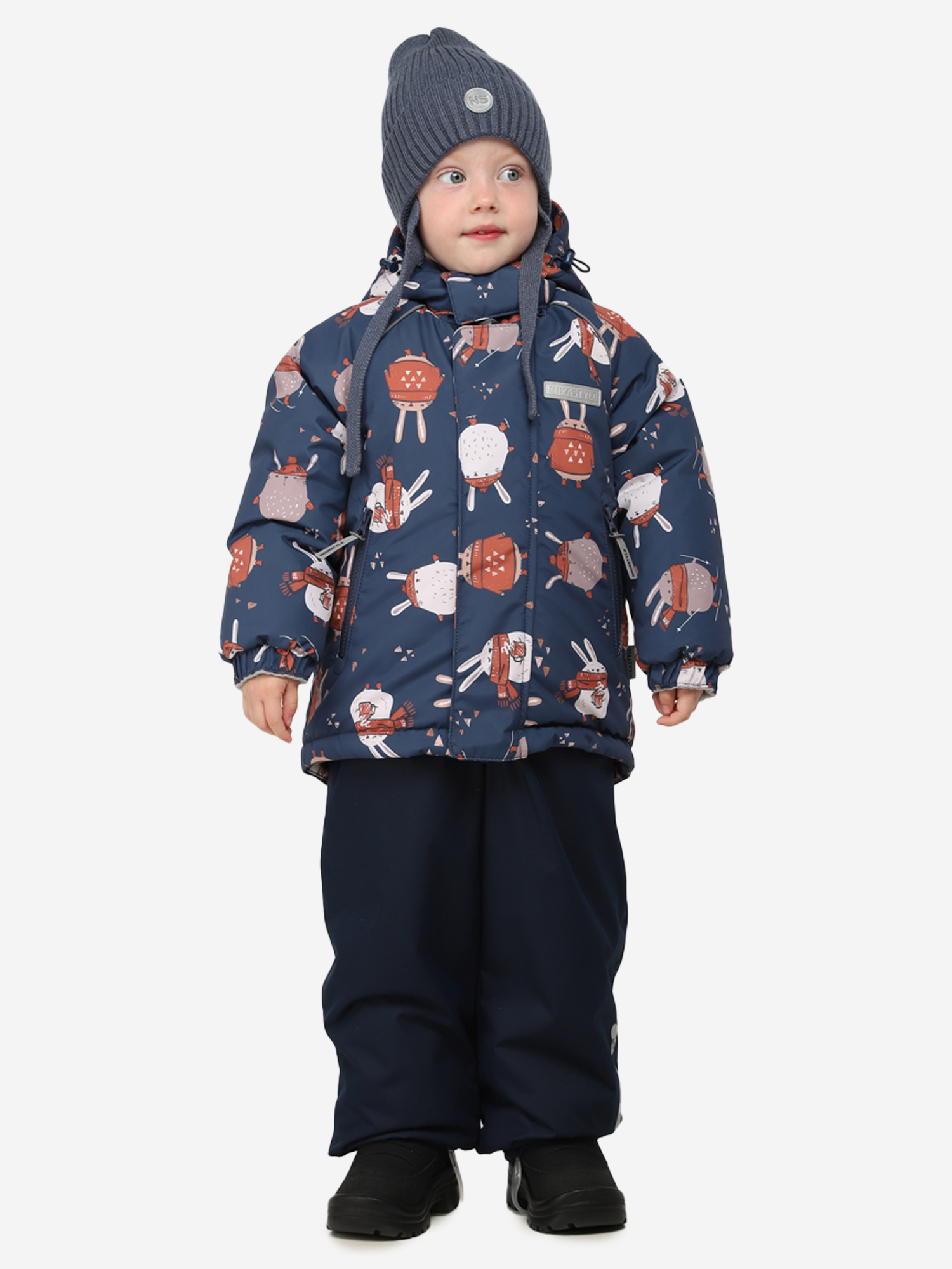 Изображение товара Зимний утепленный детский костюм NIKASTYLE Неви водонепроницаемый и теплый