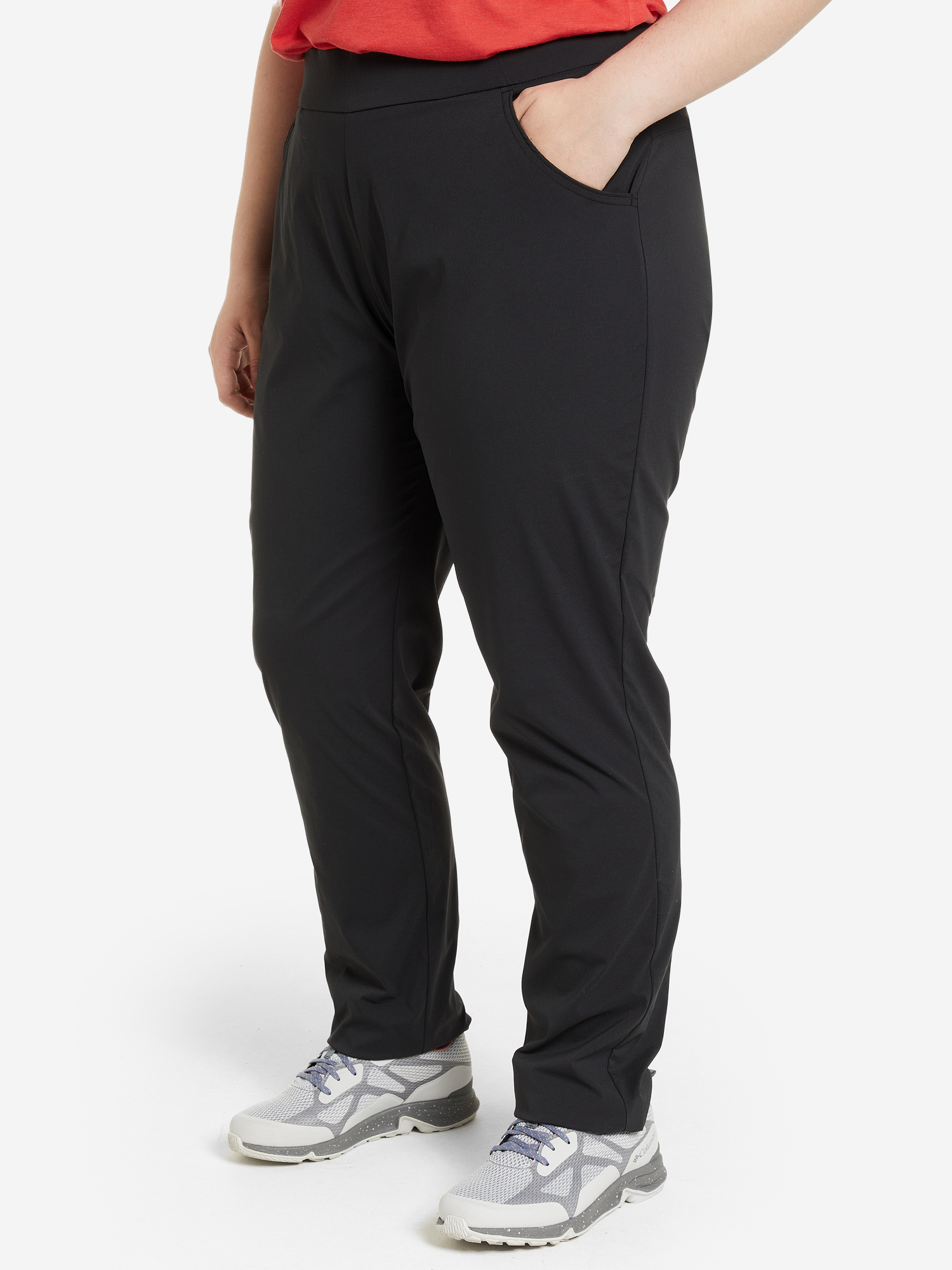 

Брюки женские Columbia Anytime Casual Pull On Pant, Plus Size, Черный