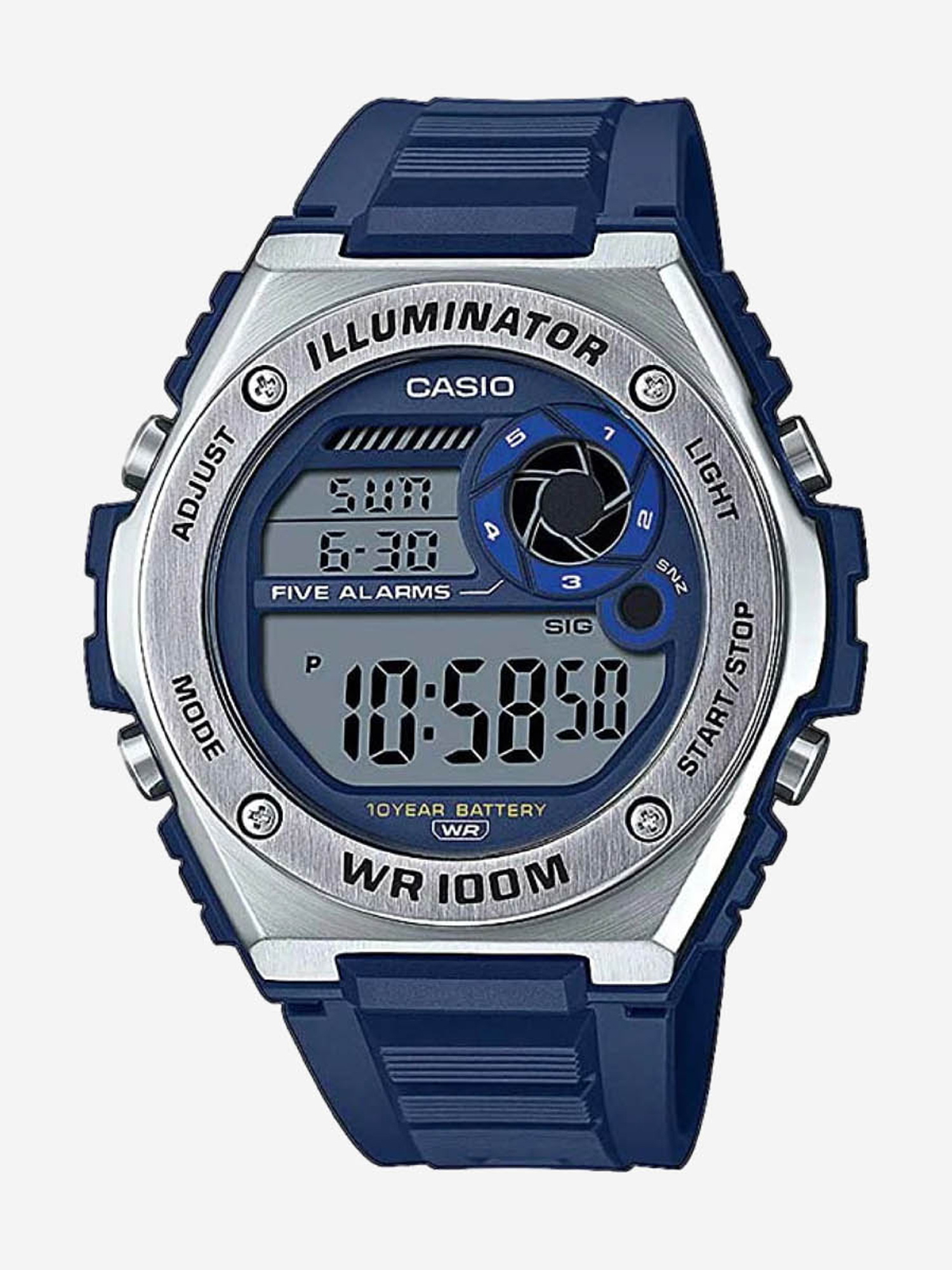 

Наручные часы Casio MWD-100H-2A, Синий