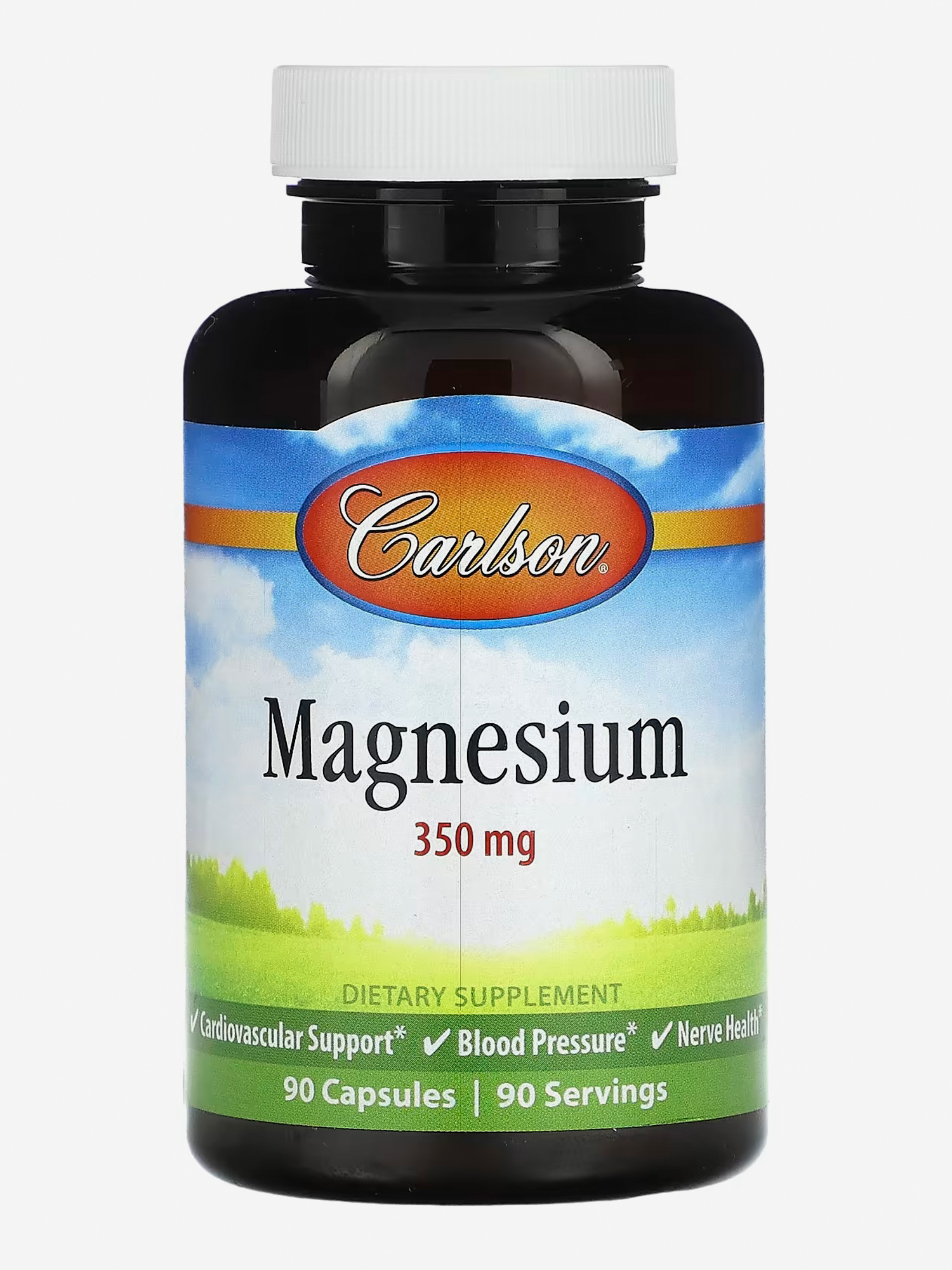 Изображение товара Магний Carlson 350 мг - капсулы для нервной системы суставов и красоты