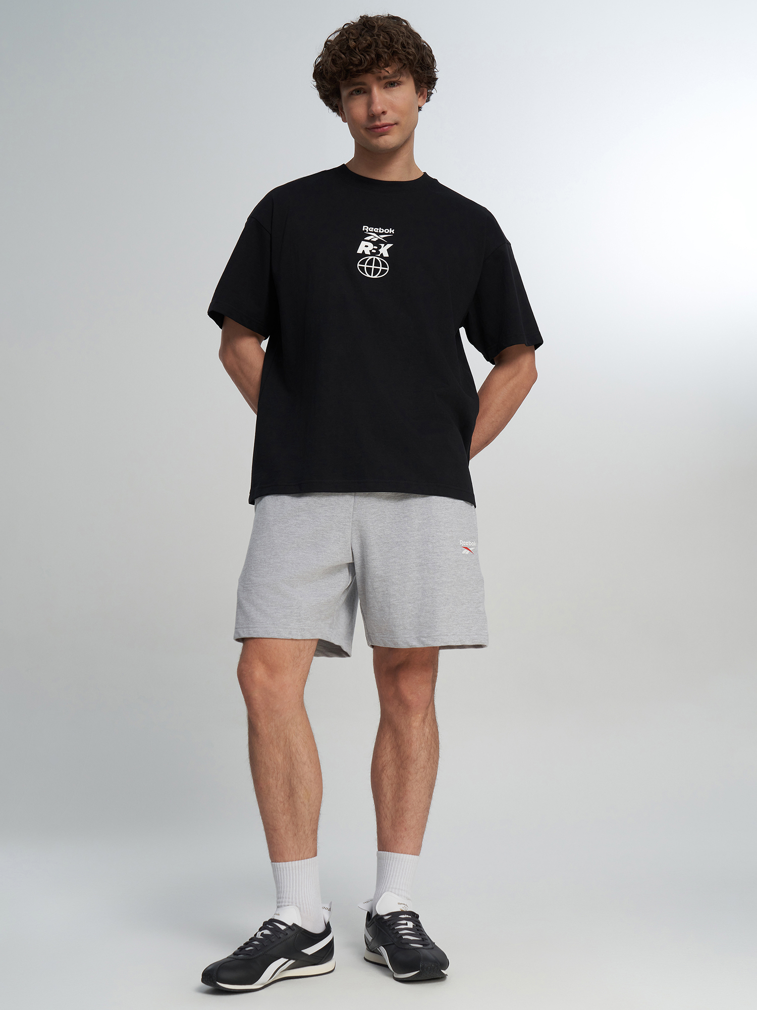 Шорты мужские Reebok, Серый 4