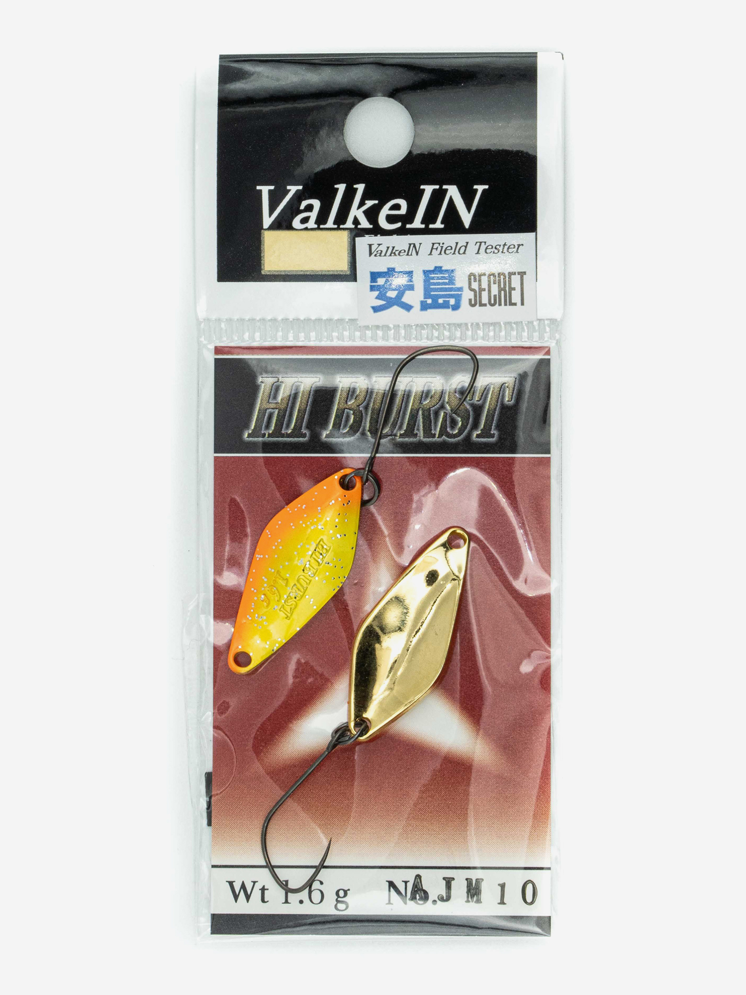

Блесна VALKEIN HI BURST 1.6гр цвет AJM10, Мультицвет