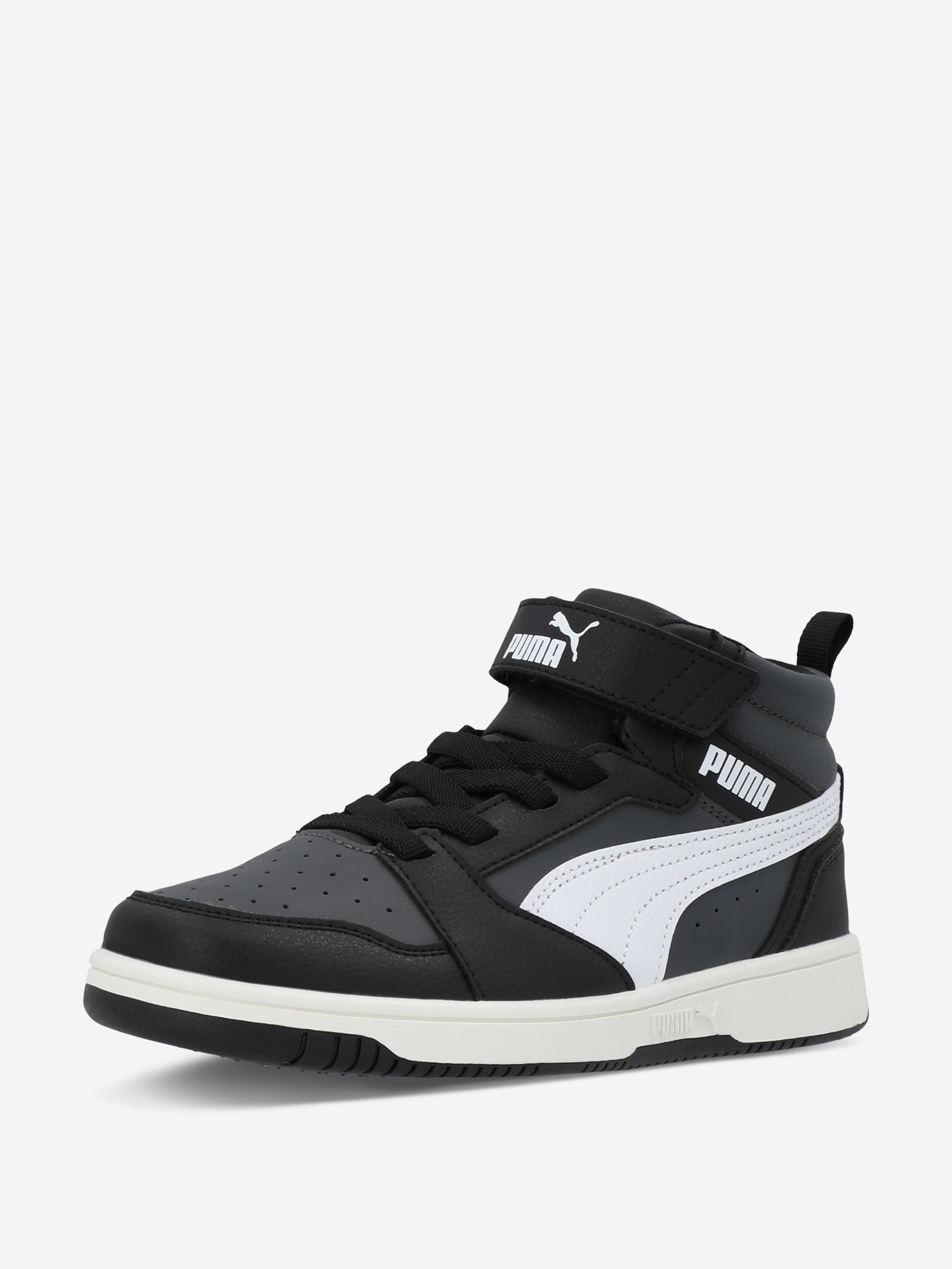 фото Кеды детские puma rebound v6, черный