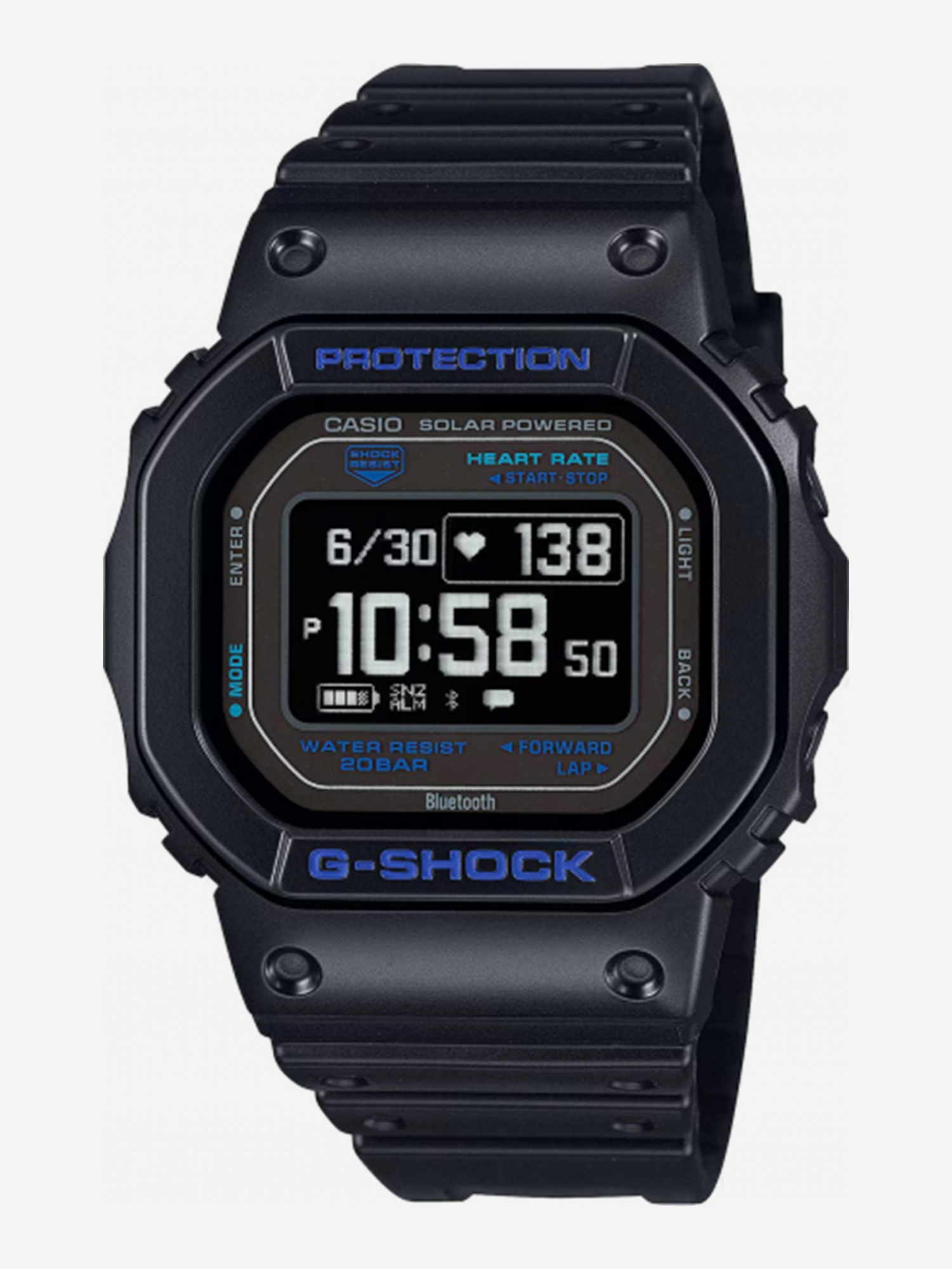 

Спортивные часы Casio DW-H5600-1A2, Черный