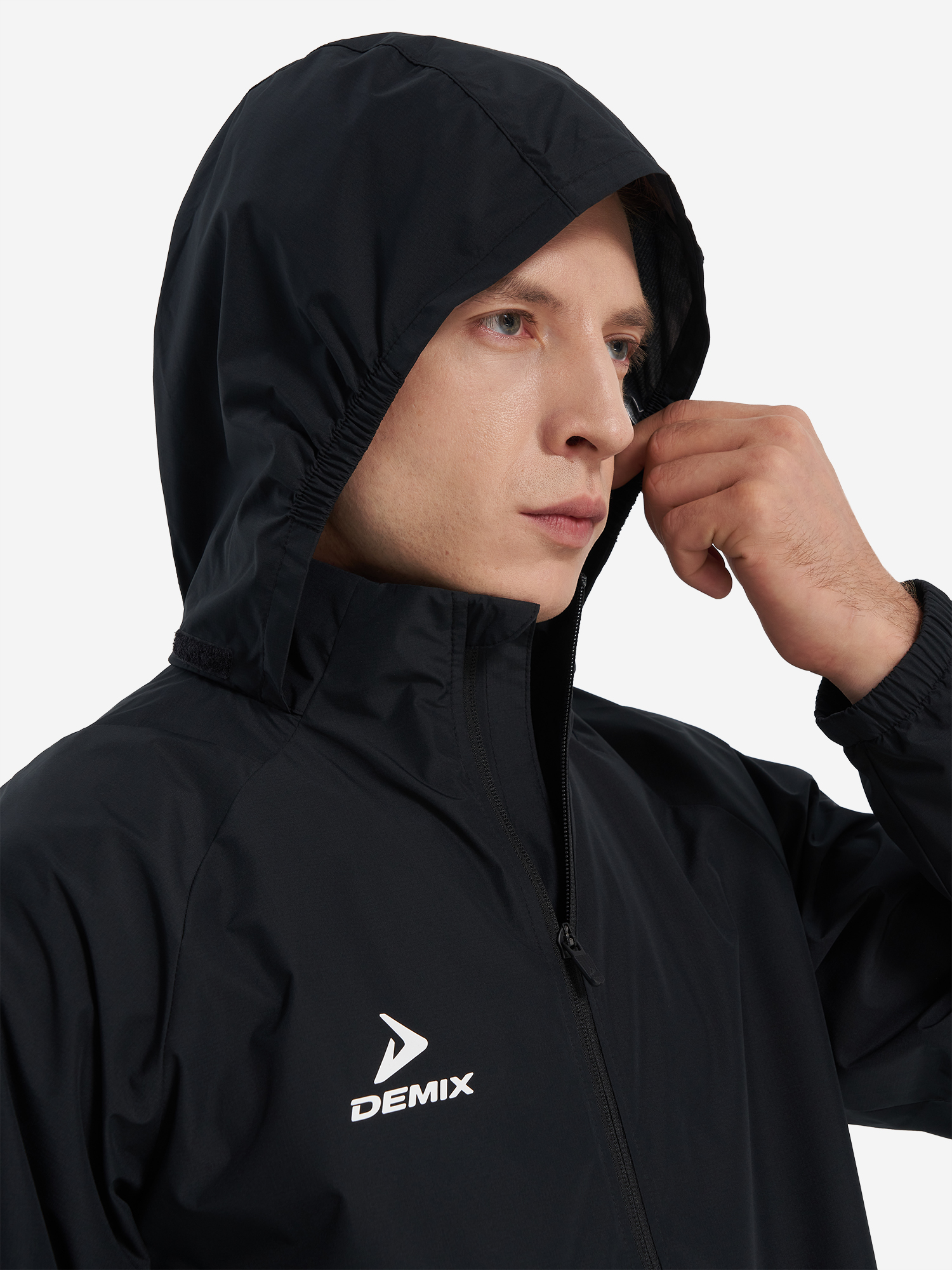 фото Ветровка мужская demix midfielder, черный