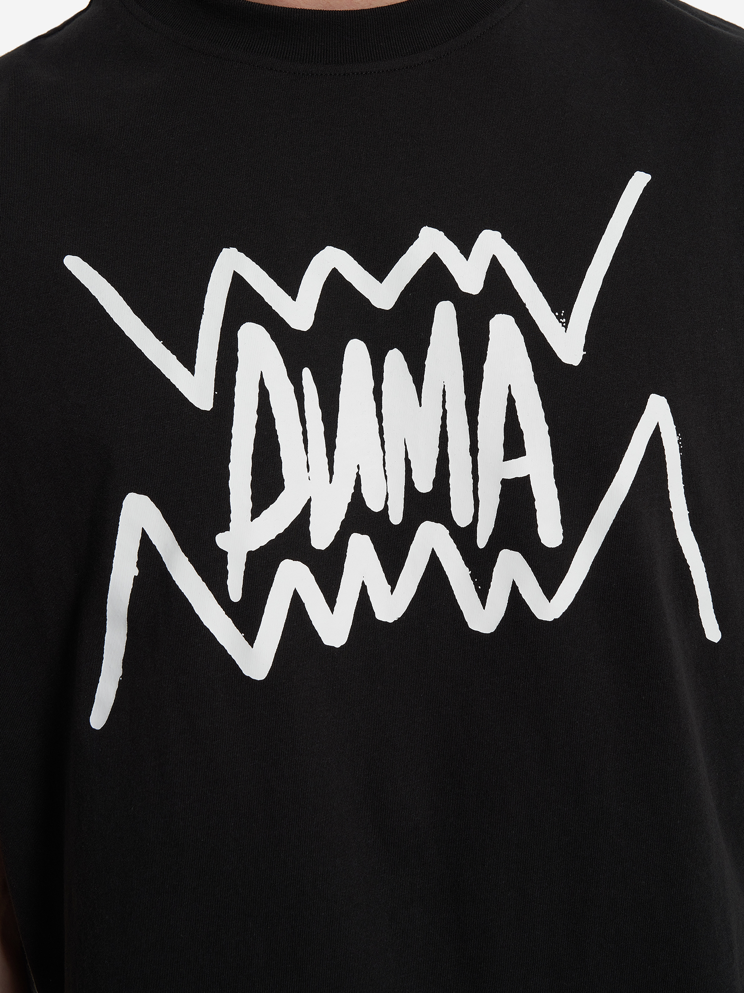 фото Футболка мужская оверсайз puma, черный