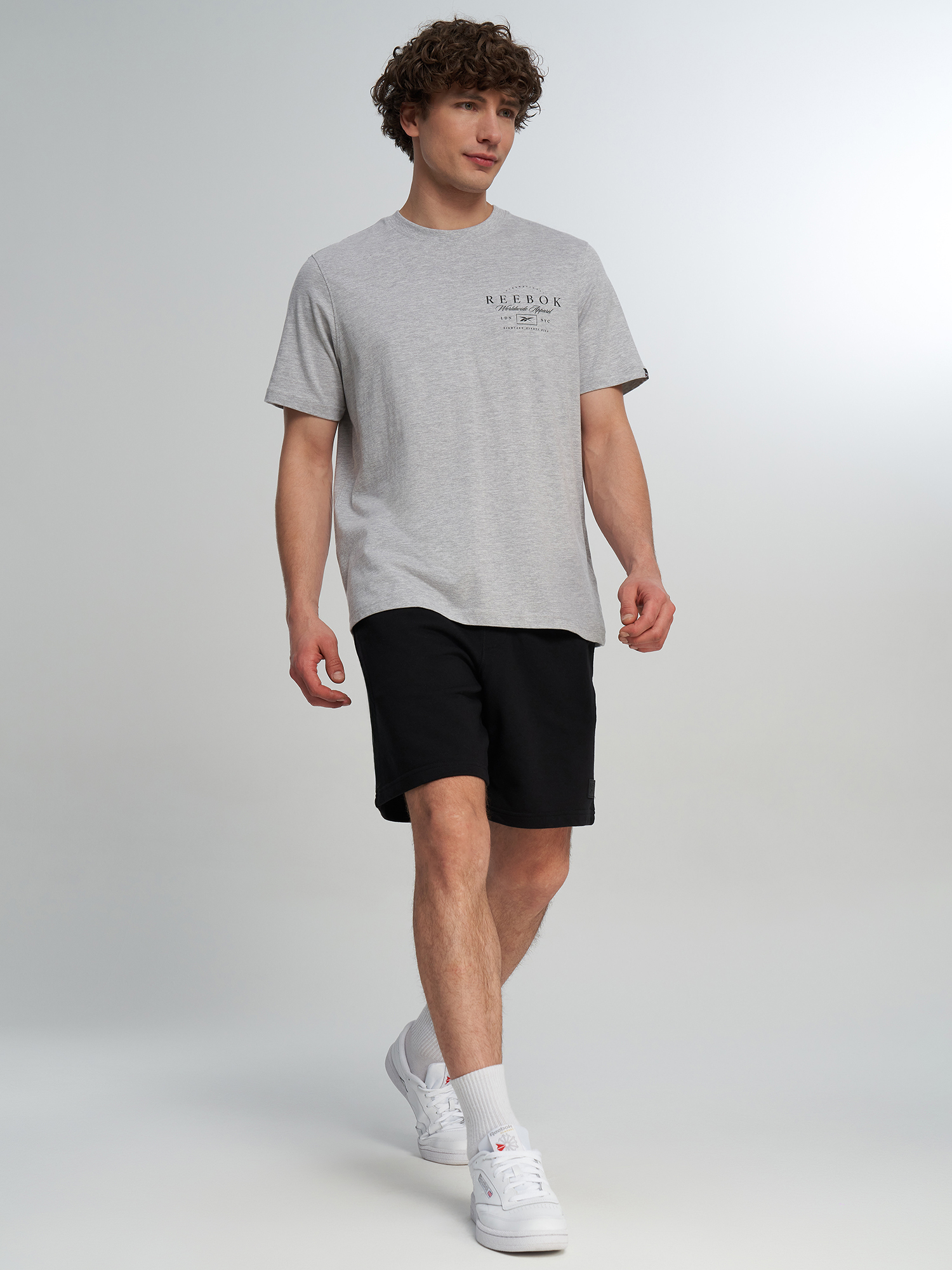 Футболка мужская Reebok, Серый 5