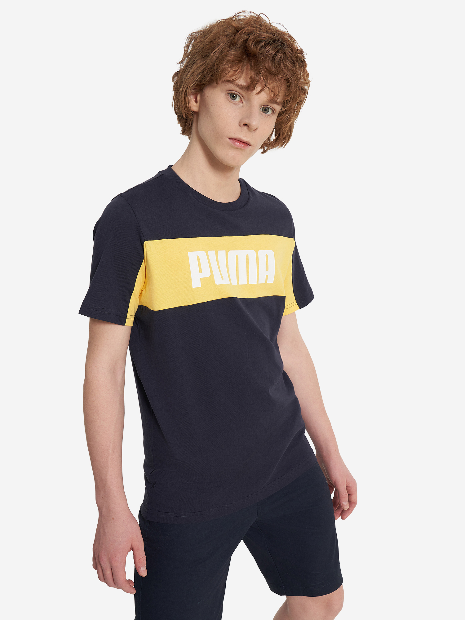 

Футболка для мальчиков PUMA Block, Синий