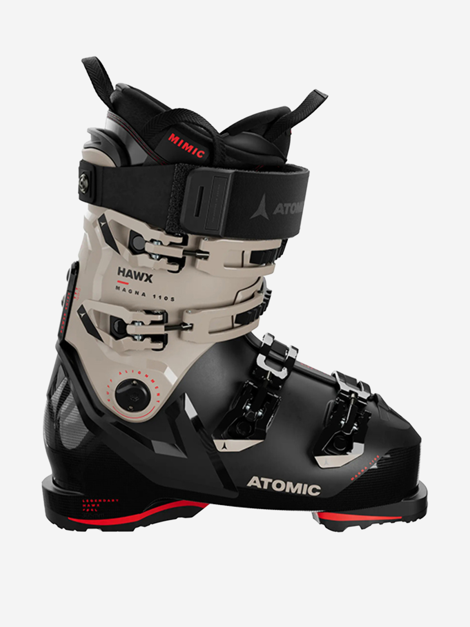 

Горнолыжные ботинки Atomic Hawx Magna 110 S GW Black Cement/Red 24/25, Бежевый