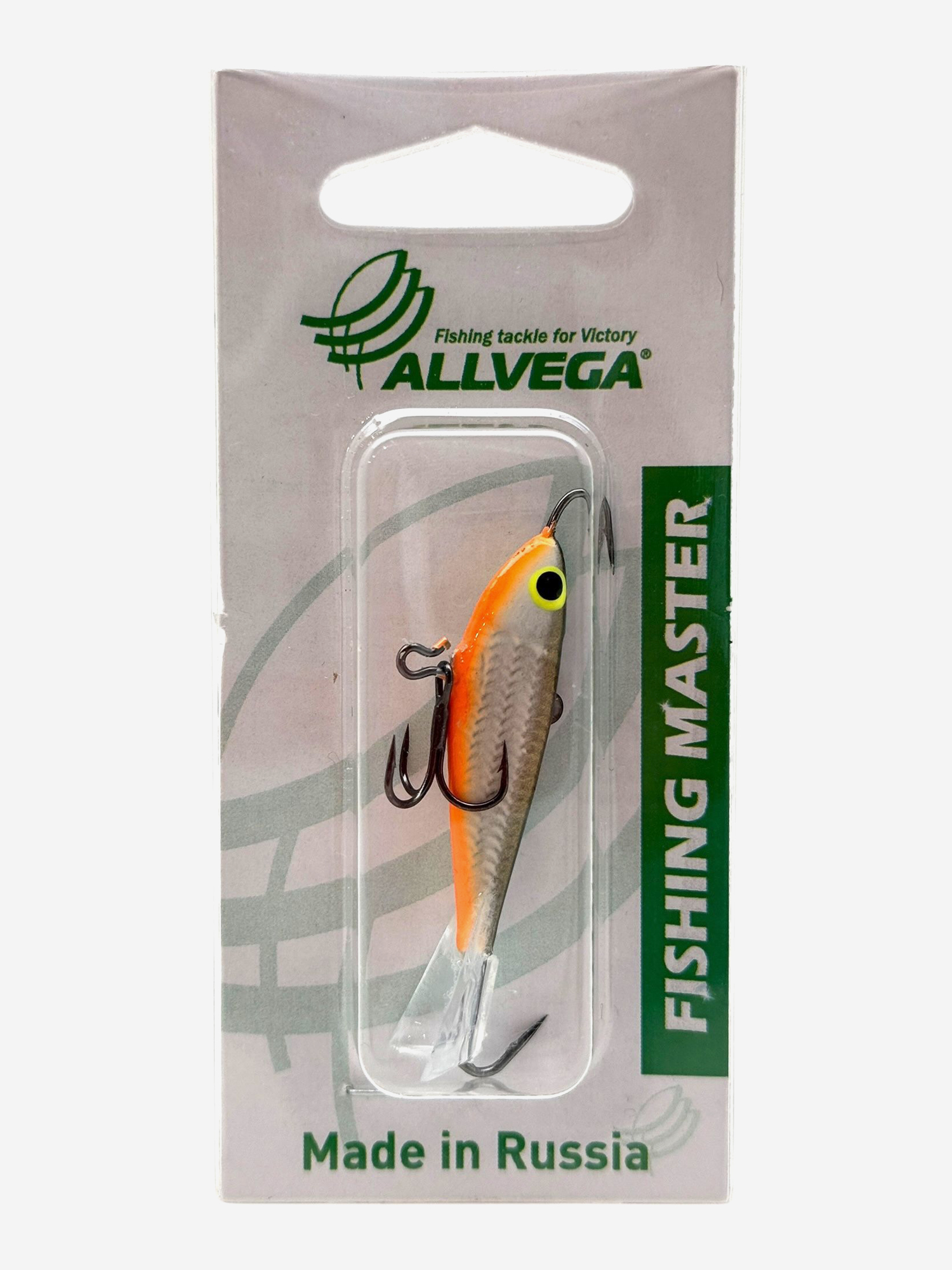 

Приманка балансир ALLVEGA 14 гр / 50 мм, цвет С16, Серебряный