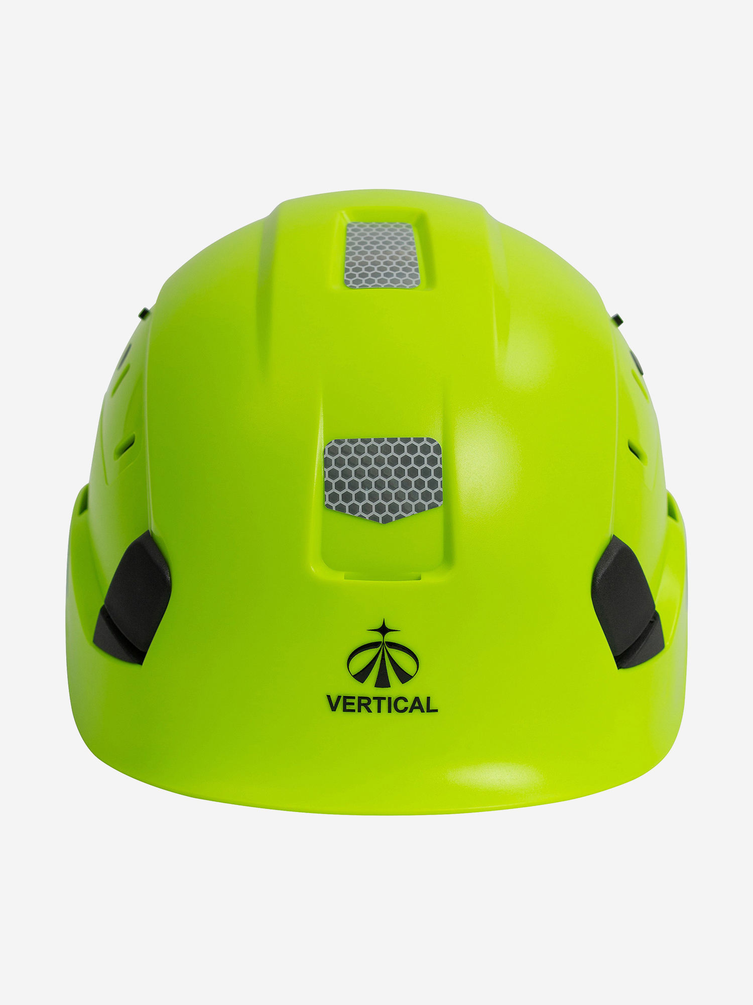 Изображение товара Каска защитная Zenon зеленая со светоотражающей наклейкой для альпинизма