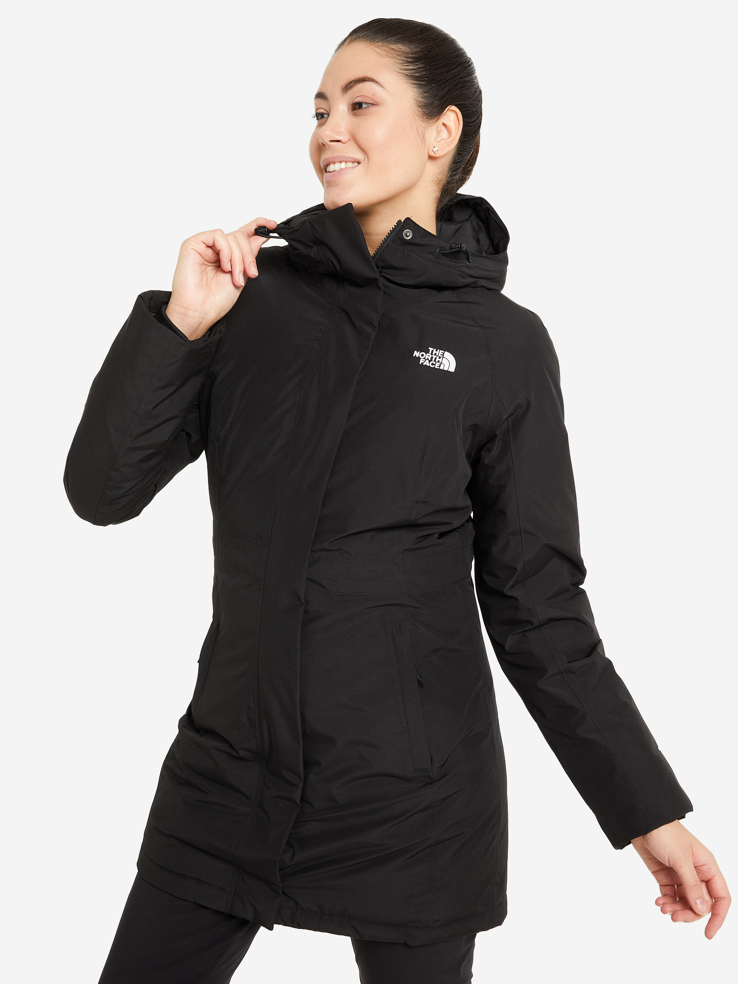 

Пуховик женский The North Face Brooklyn, Черный