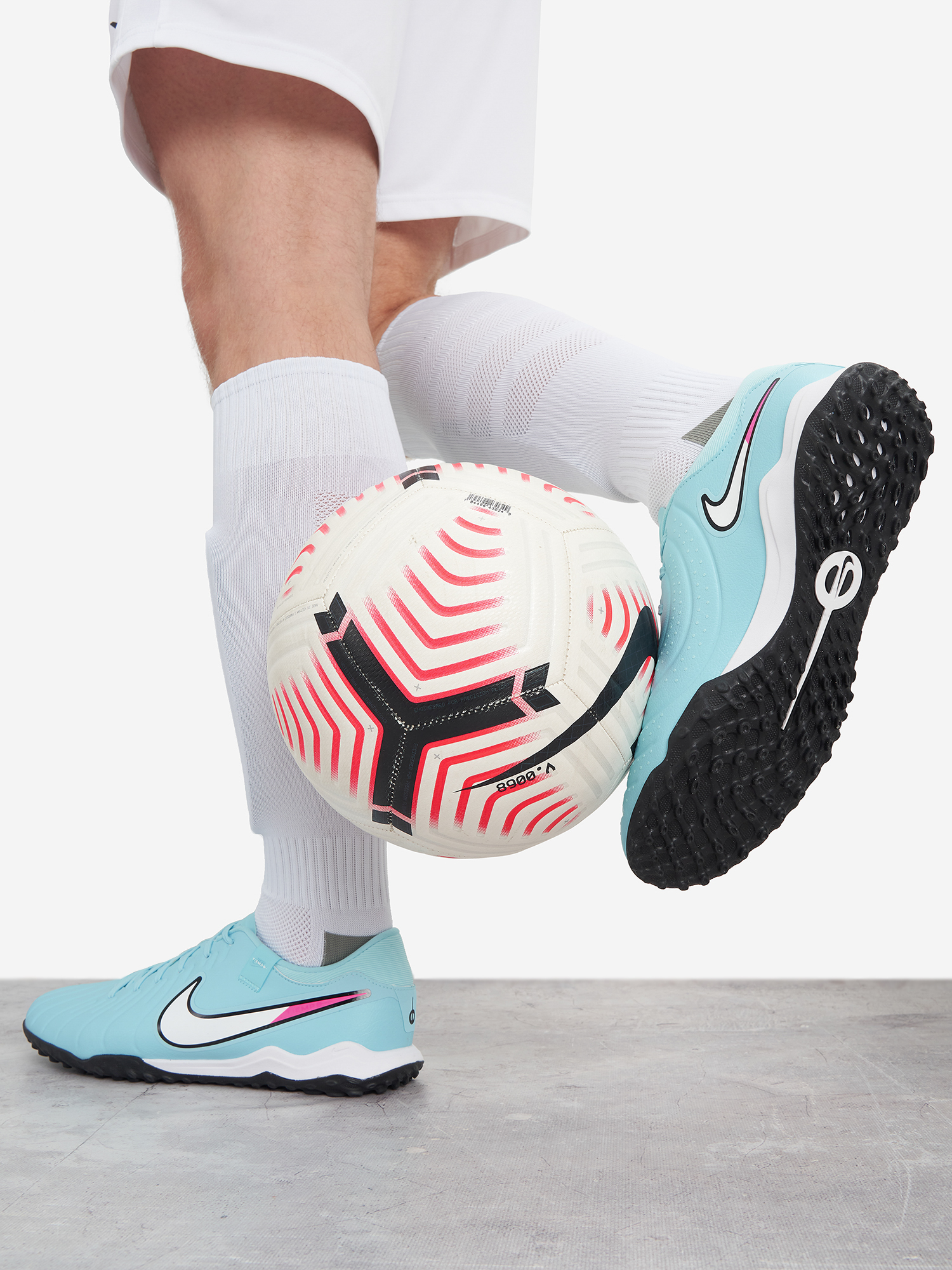 Бутсы Nike Tiempo Legend 10 Academy TF, голубой, арт. dv4342n06-401