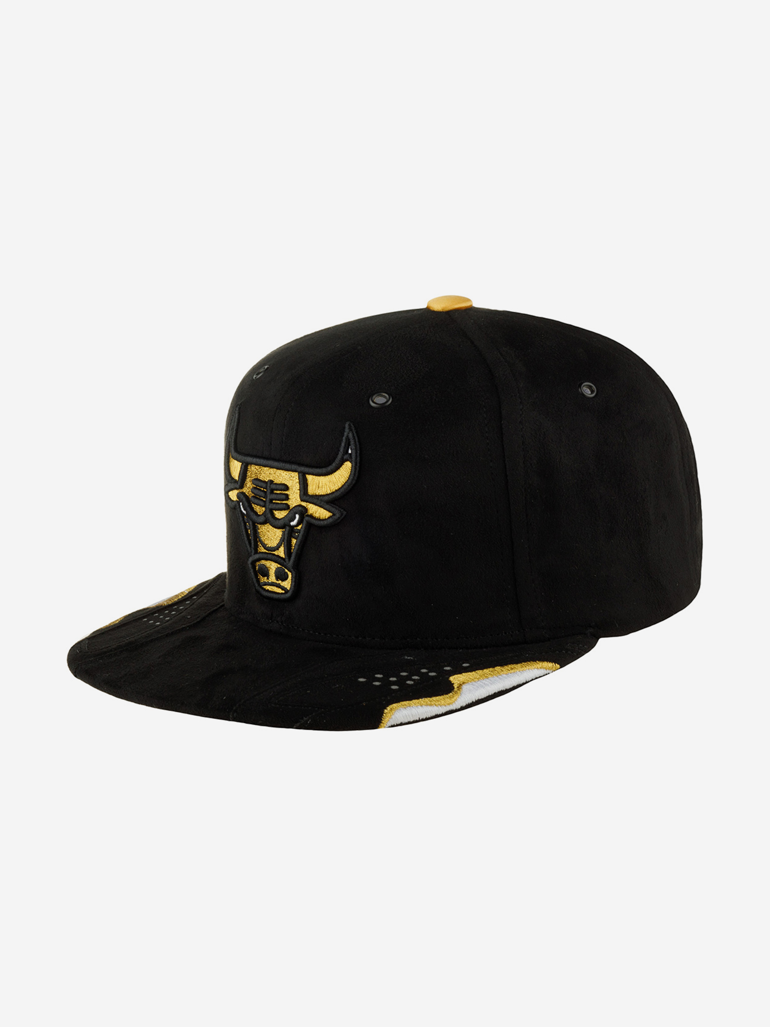 

Бейсболка с прямым козырьком MITCHELL NESS HHSS6741-CBUYYPPPBKGD Chicago Bulls NBA (черный), Черный