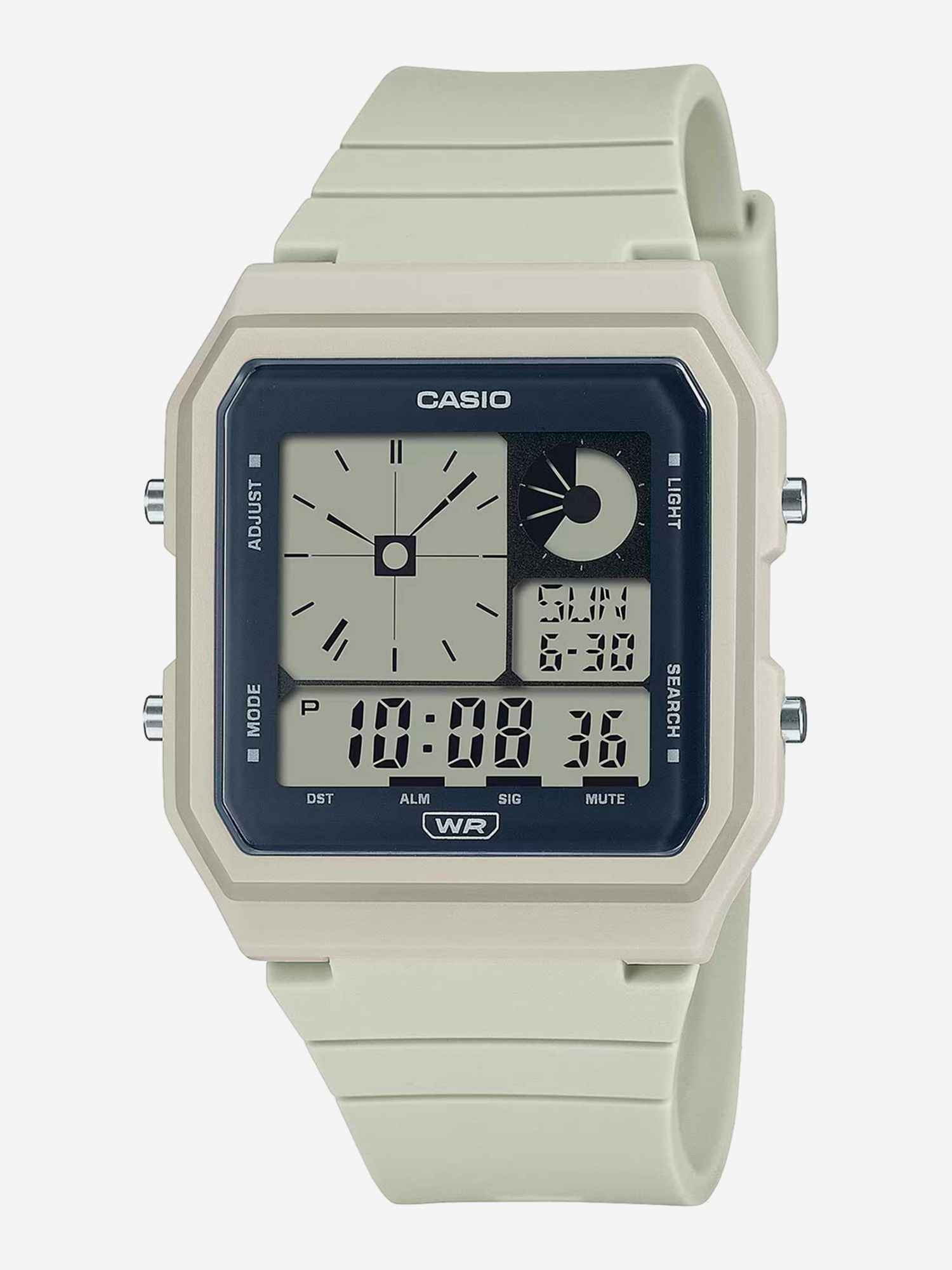 Изображение товара Наручные часы Casio Collection LF-20W-8A, Белый/Серый