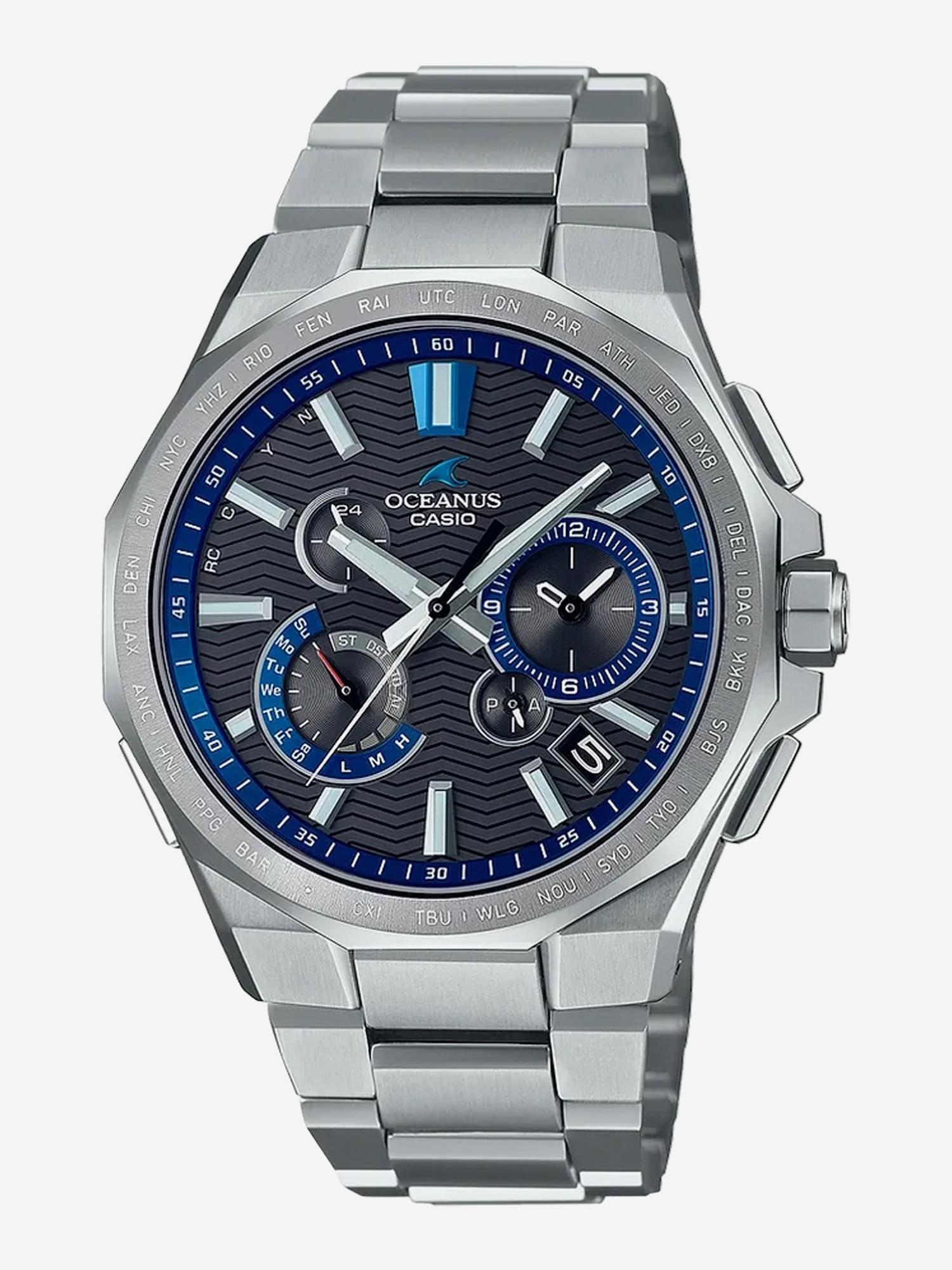 

Наручные часы Casio Oceanus OCW-T6000-1A, Синий