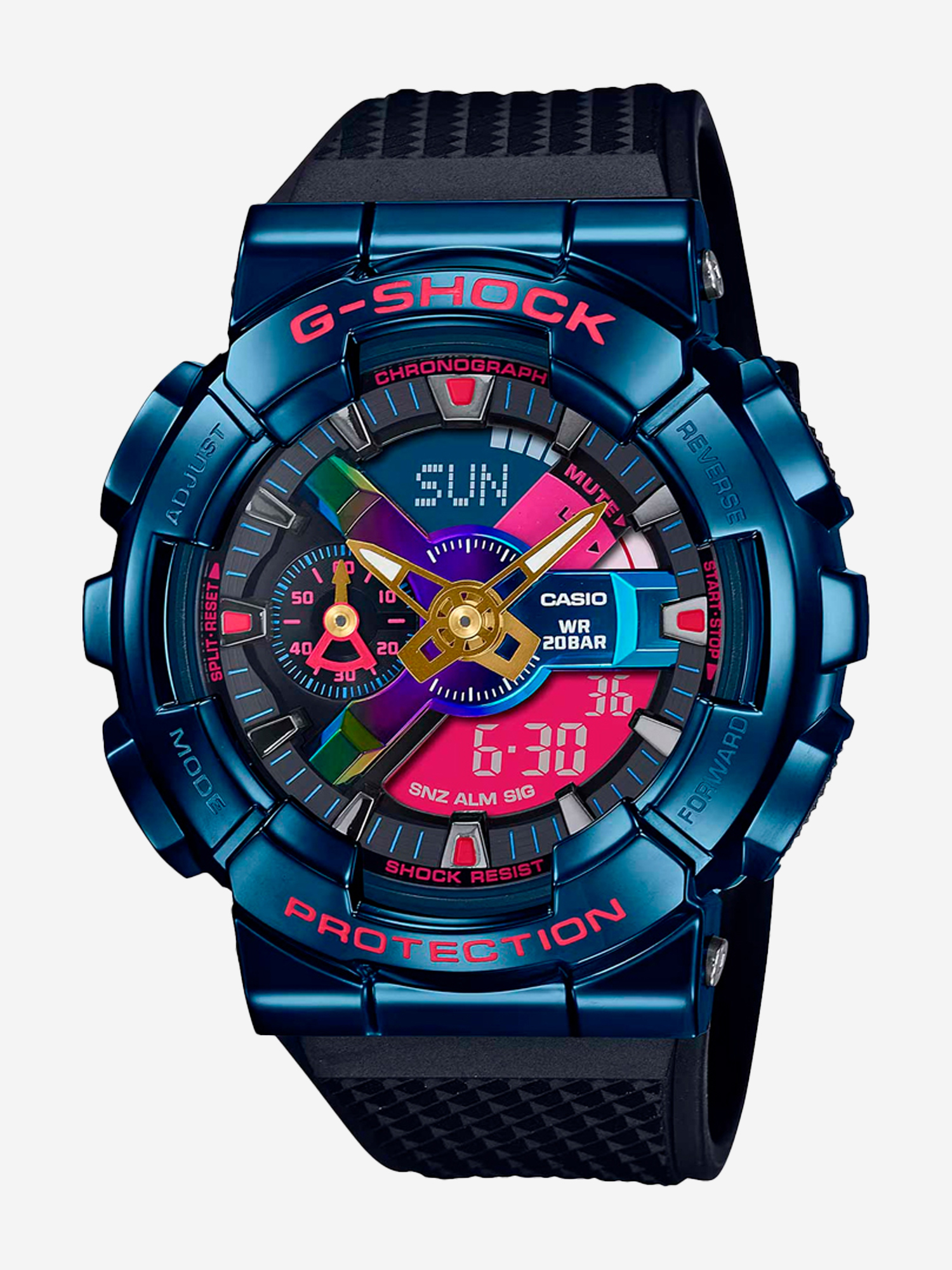 

Спортивные часы CASIO GM-110SN-2A, Синий