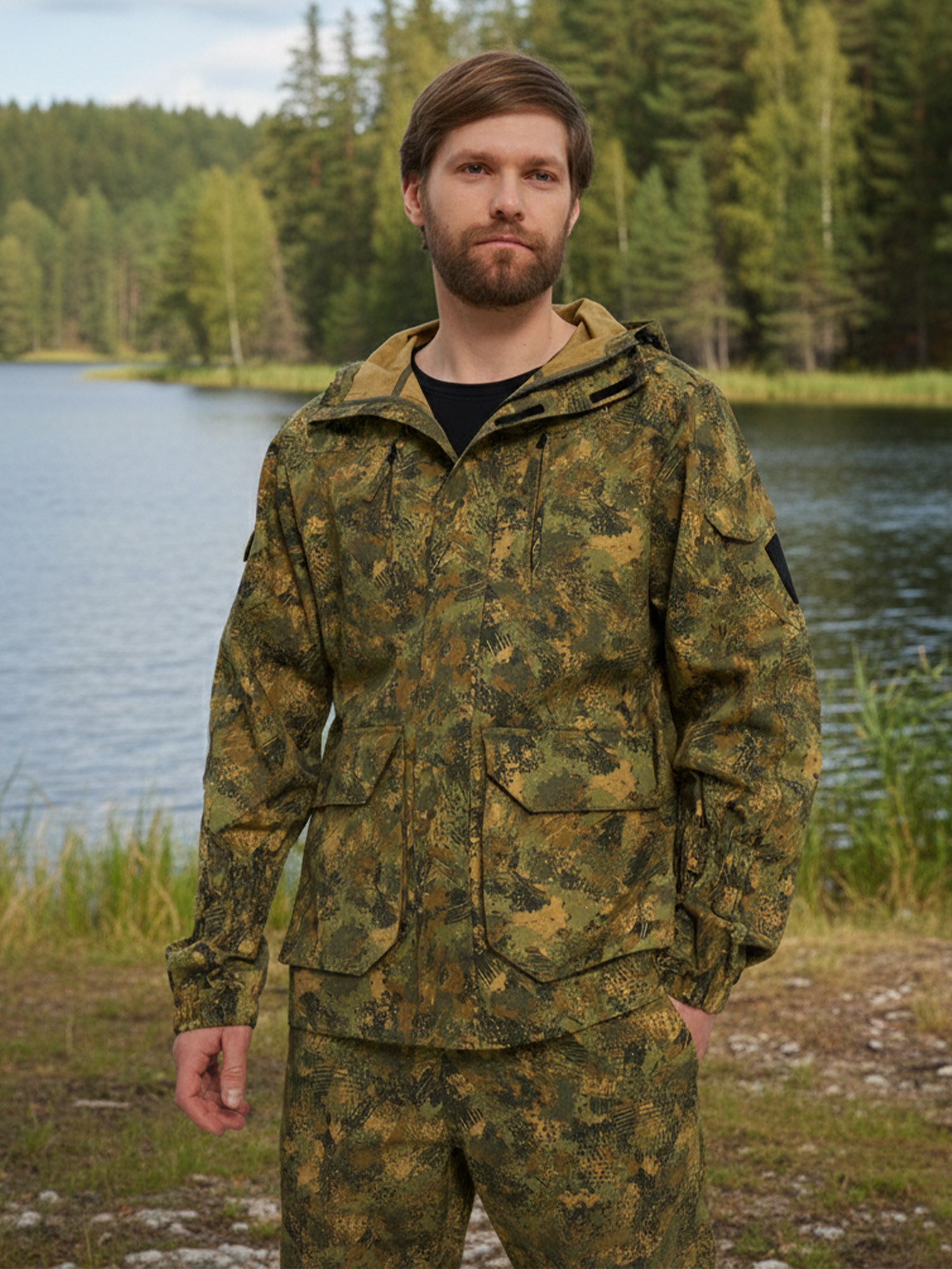 

Легкая куртка мужская Geotech, Зеленый