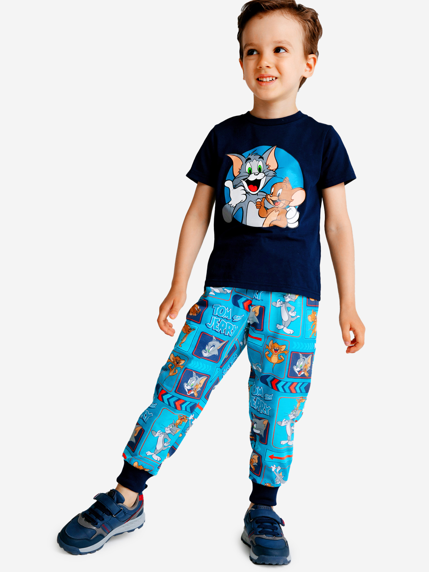 Комплект для мальчика: футболка, брюки PlayToday, Мультицвет