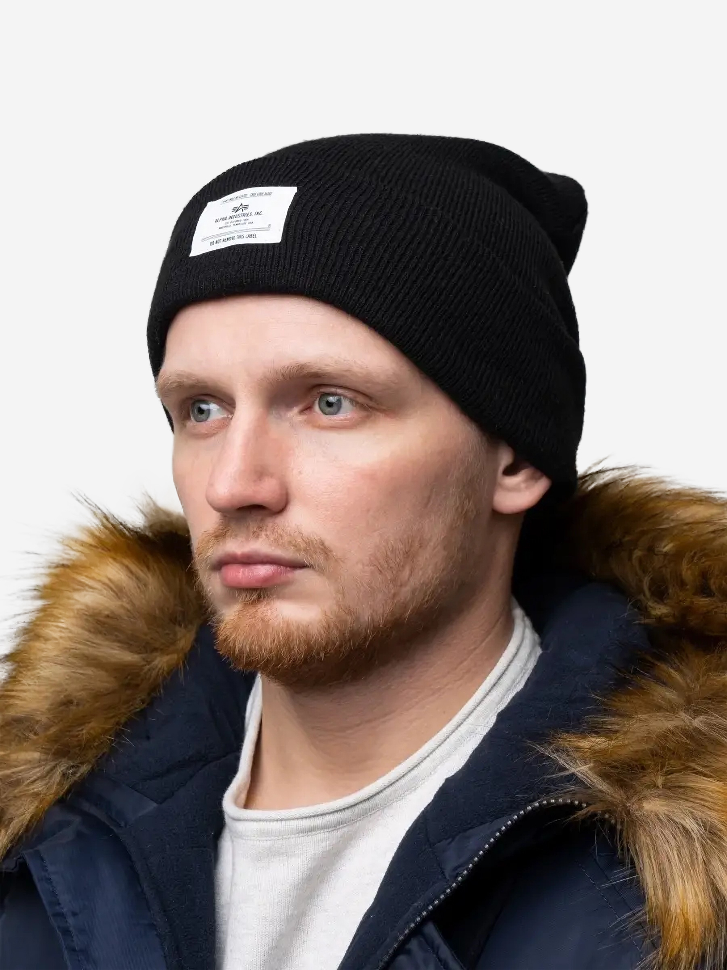 

Шапка Essential Beanie Alpha Industries, Черный