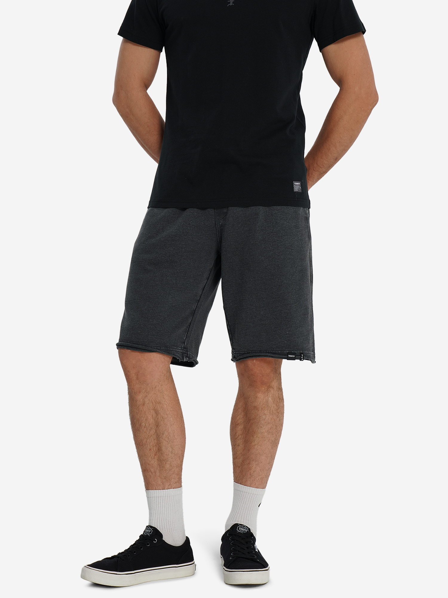 Изображение товара Мужские шорты Termit летние свободные с карманами и регулируемым поясом