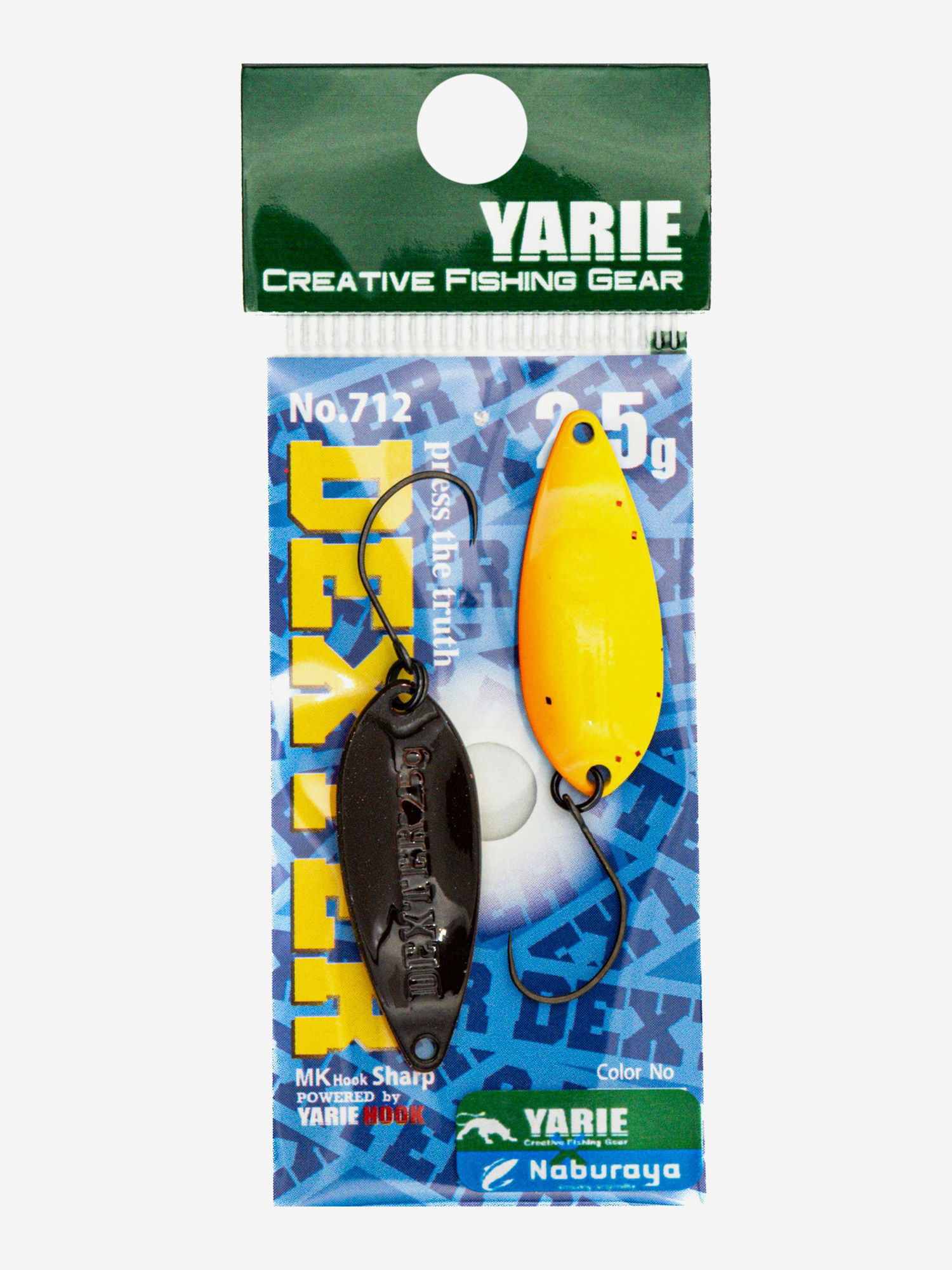 

Блесна Yarie №712 Dexter,  гр, Wind 2, Мультицвет