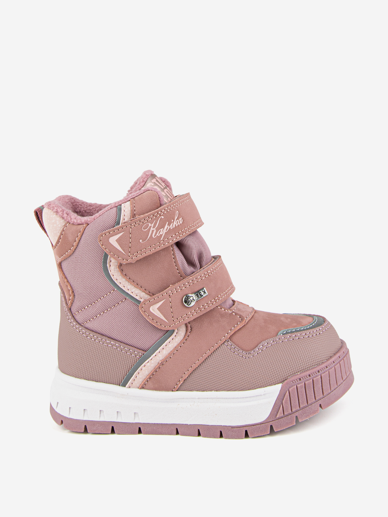 Изображение товара Ботинки с мембраной для девочки Kapika зимние утепленные на липучках