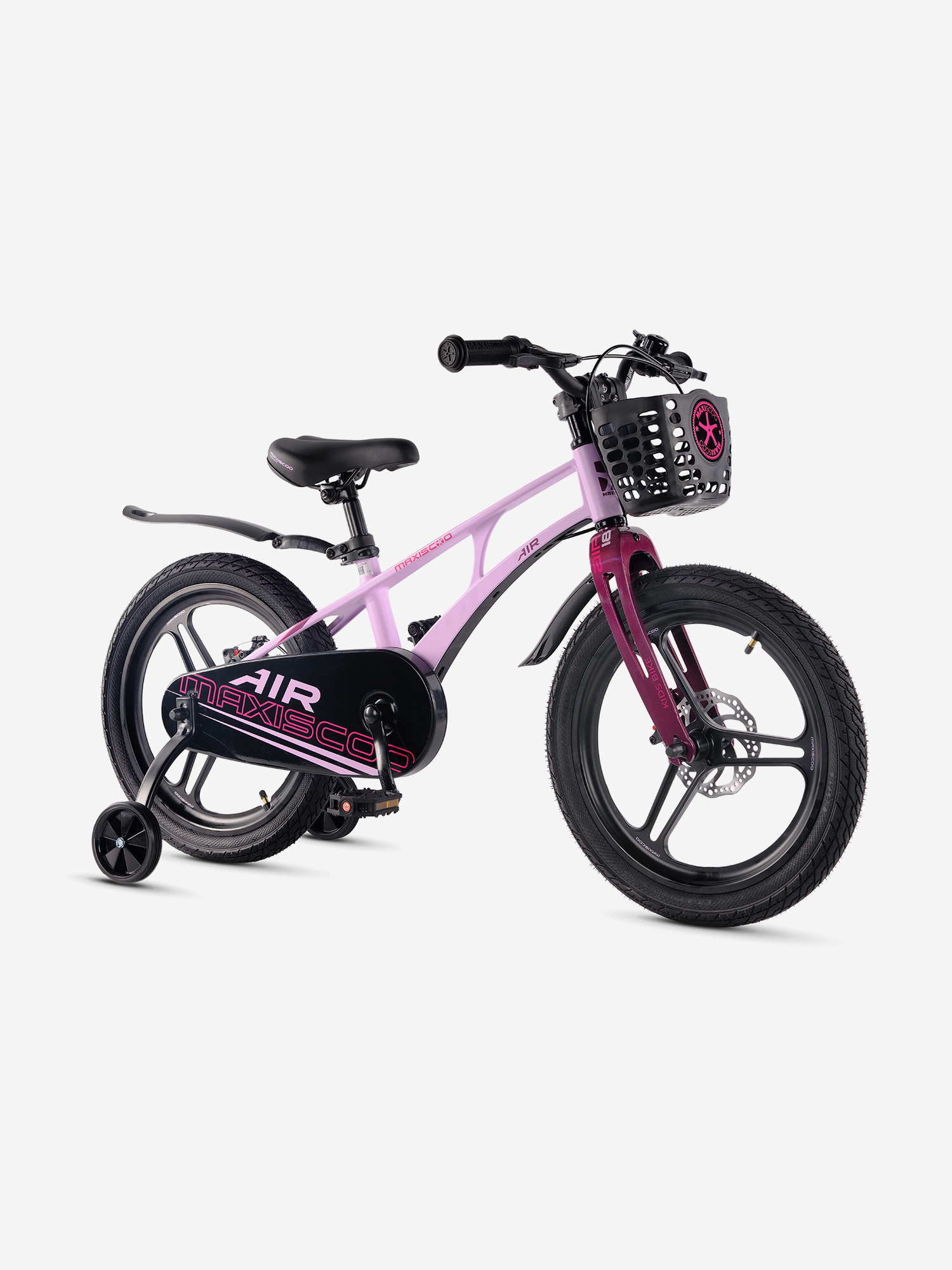 Изображение товара Велосипед детский Maxiscoo AIR PRO 18'' лавандовый матовый, 2025