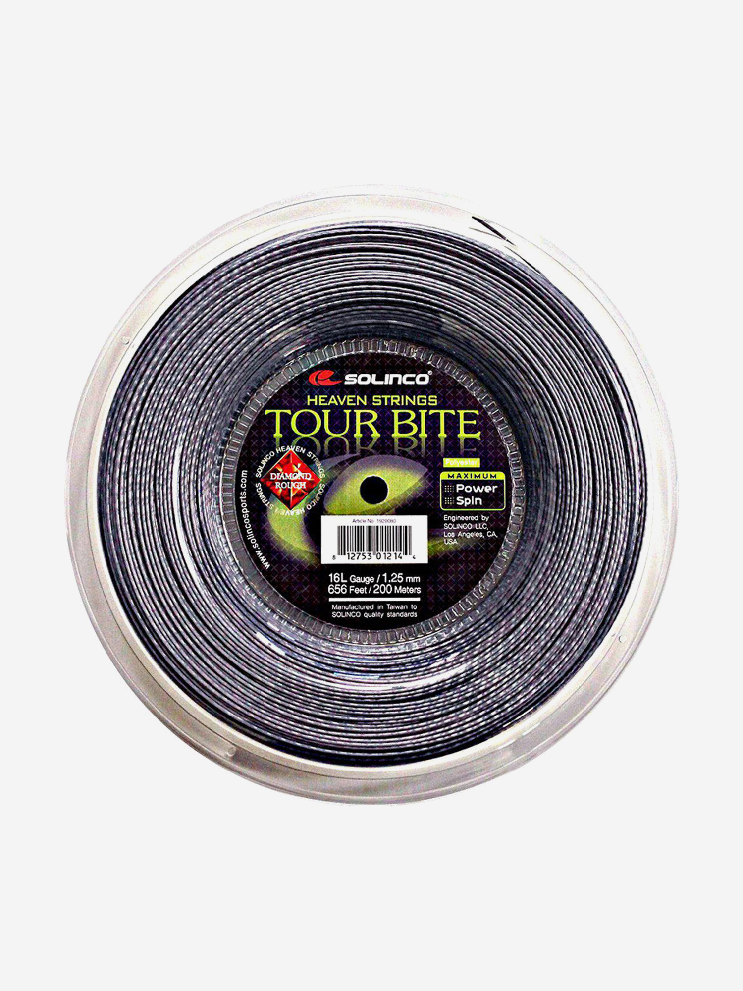 Изображение товара Струна для теннисной ракетки Solinco Diamond Rough 1.25 (200 м) моноволокно