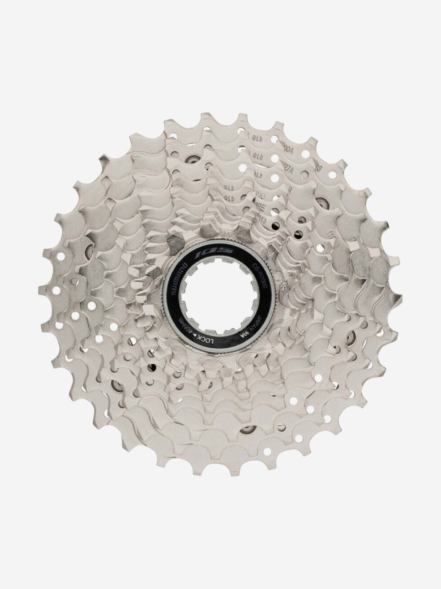 Изображение товара Кассета велосипедная Shimano 105 R7000 11-30T (11 скоростей, универсальная)