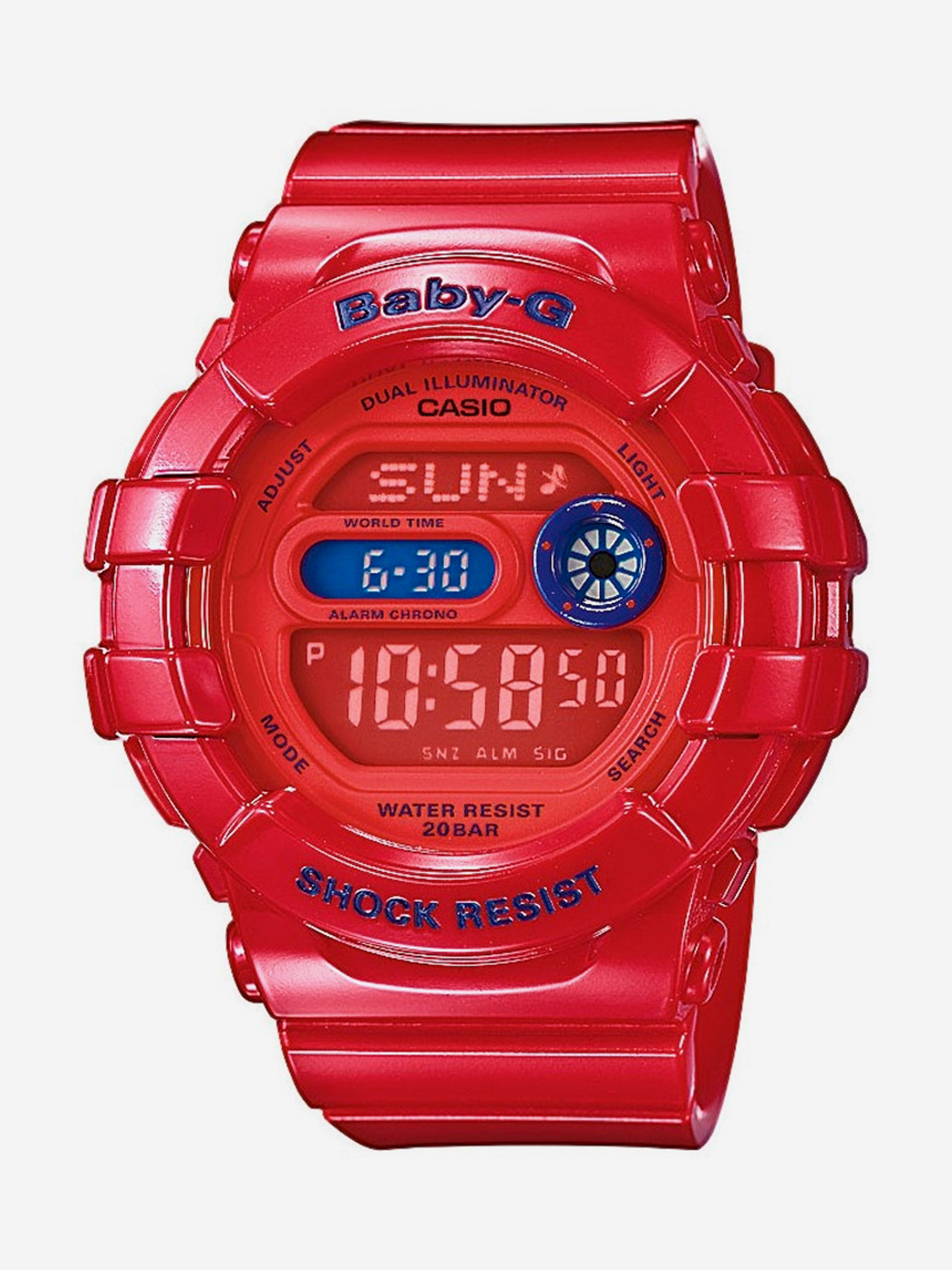 

Спортивные часы CASIO BGD-140-4E, Красный