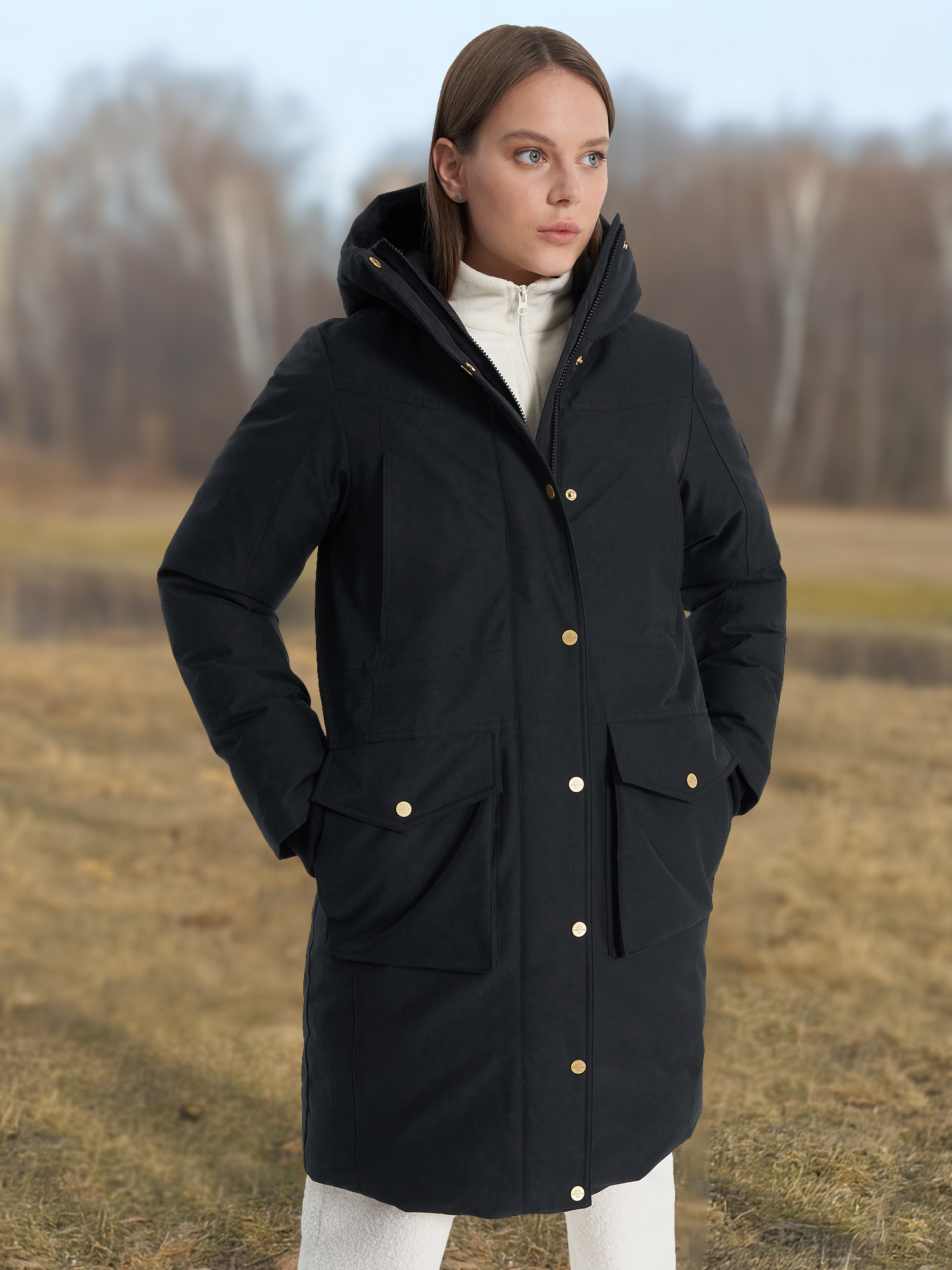 

Пуховик женский Cordillero, Черный