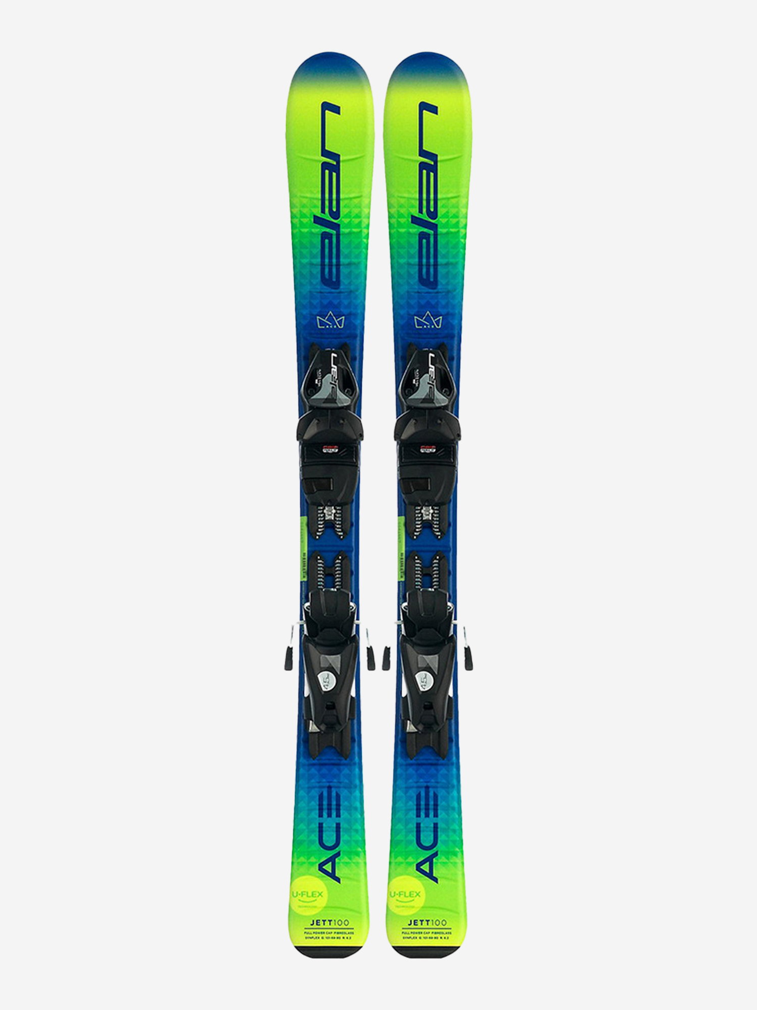 

Горные лыжи с креплениями Elan Jett QS + EL 4.5 Shift 21/22, Синий