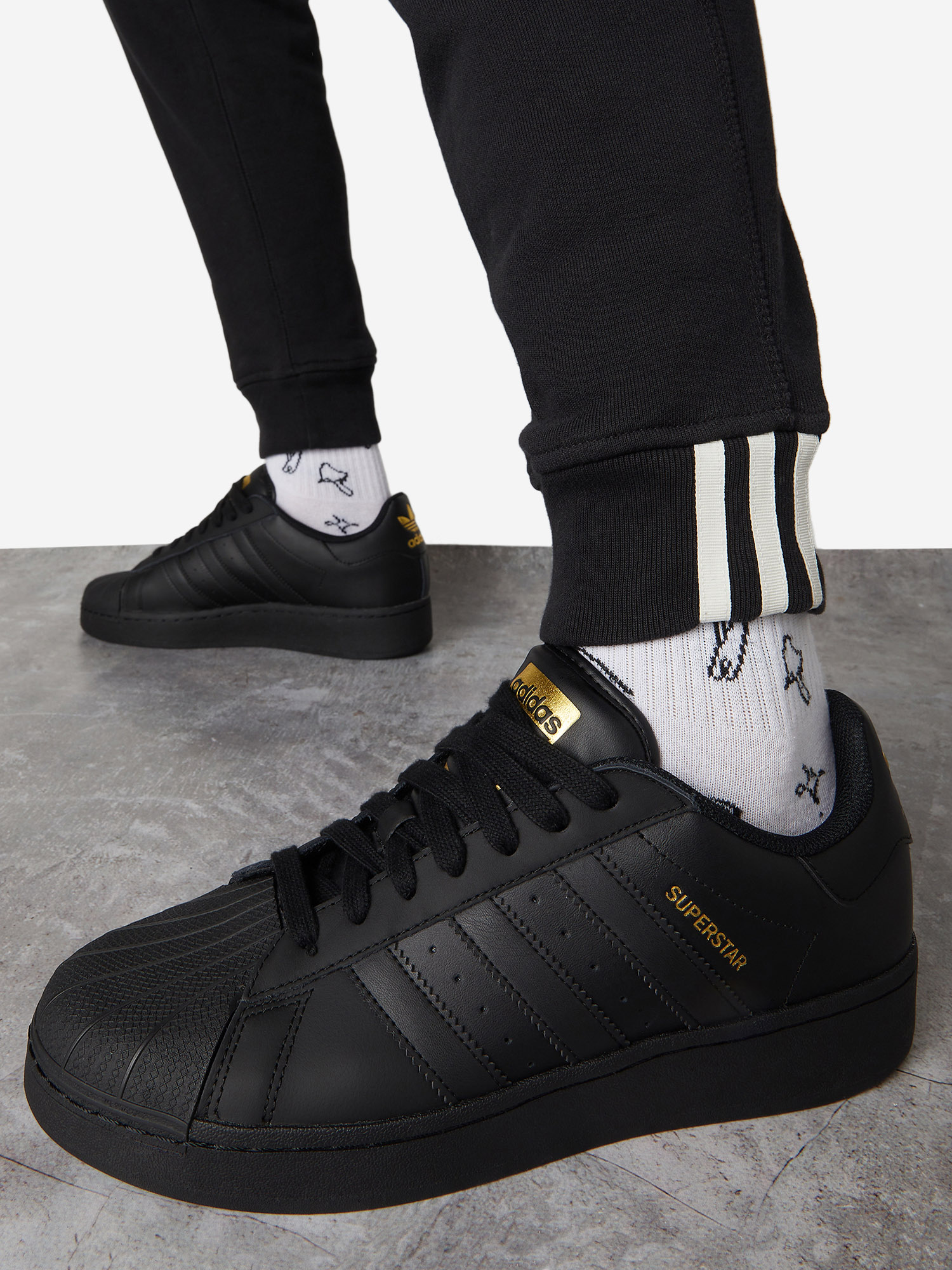 

Кеды мужские adidas Superstar Xlg, Черный