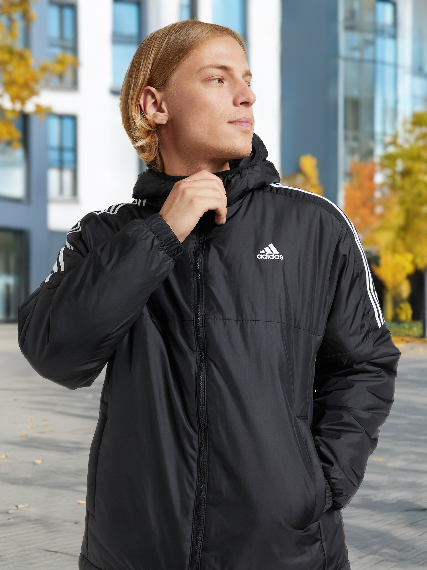 

Куртка утепленная мужская adidas Essentials, Черный