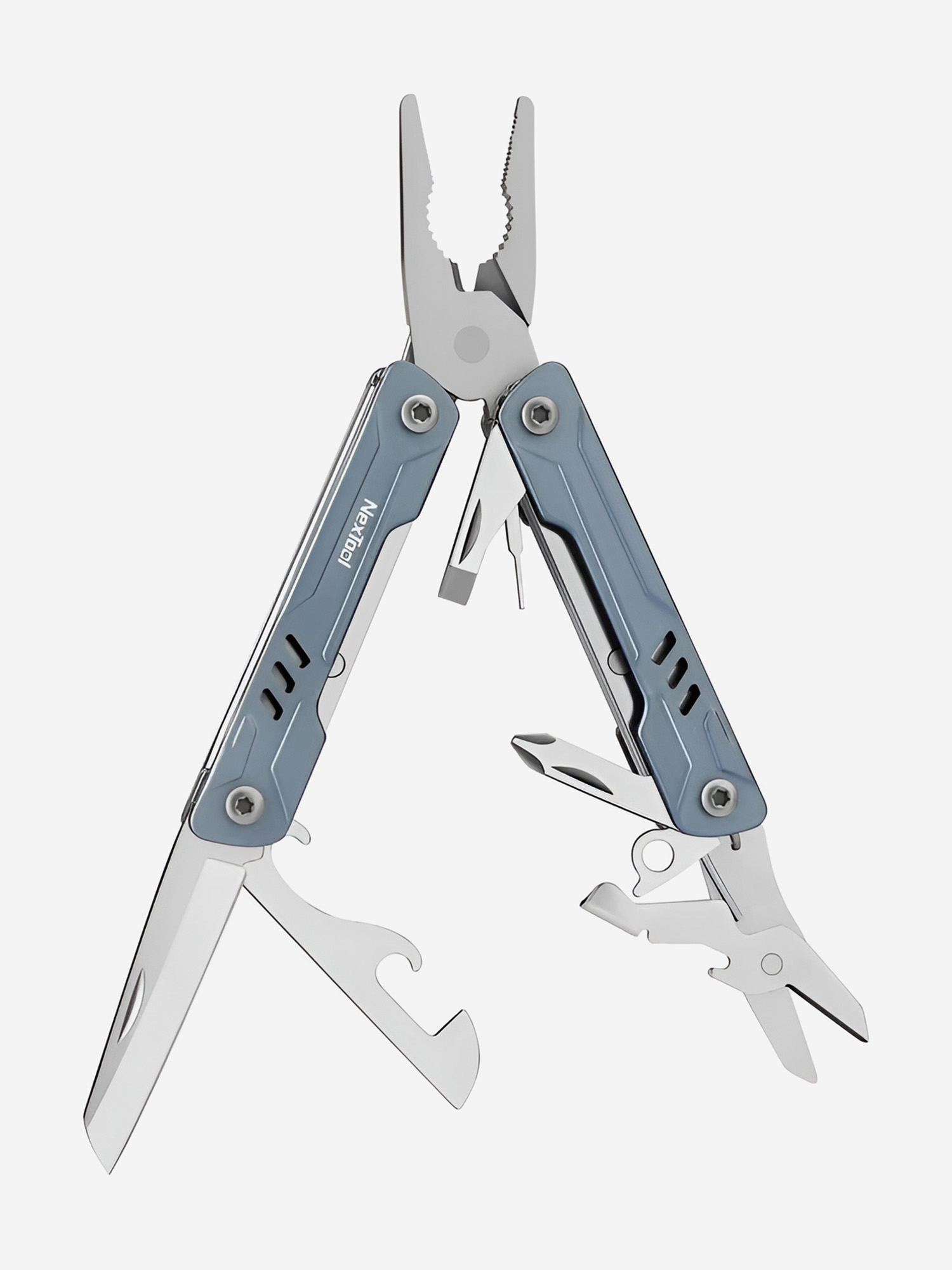 

Мультиинструмент складной Nextool Mini Sailor, 10 функций, Серый