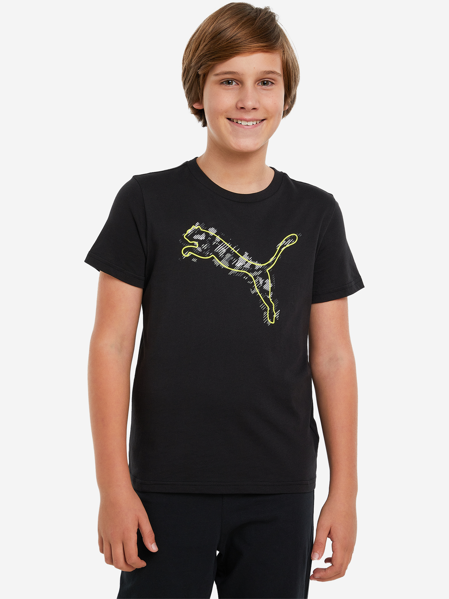 

Футболка для мальчиков PUMA Active Sports Graphic, Черный