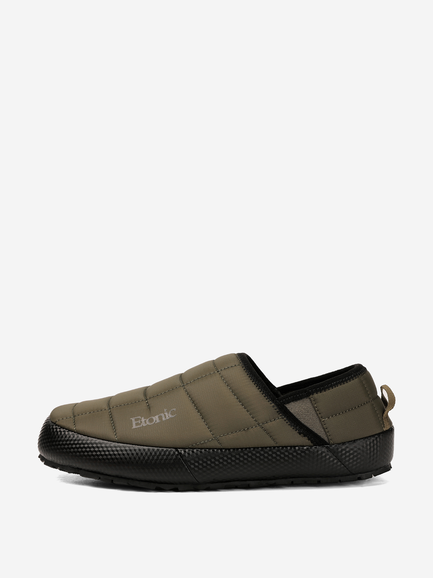 фото Слипоны мужские etonic mule, коричневый