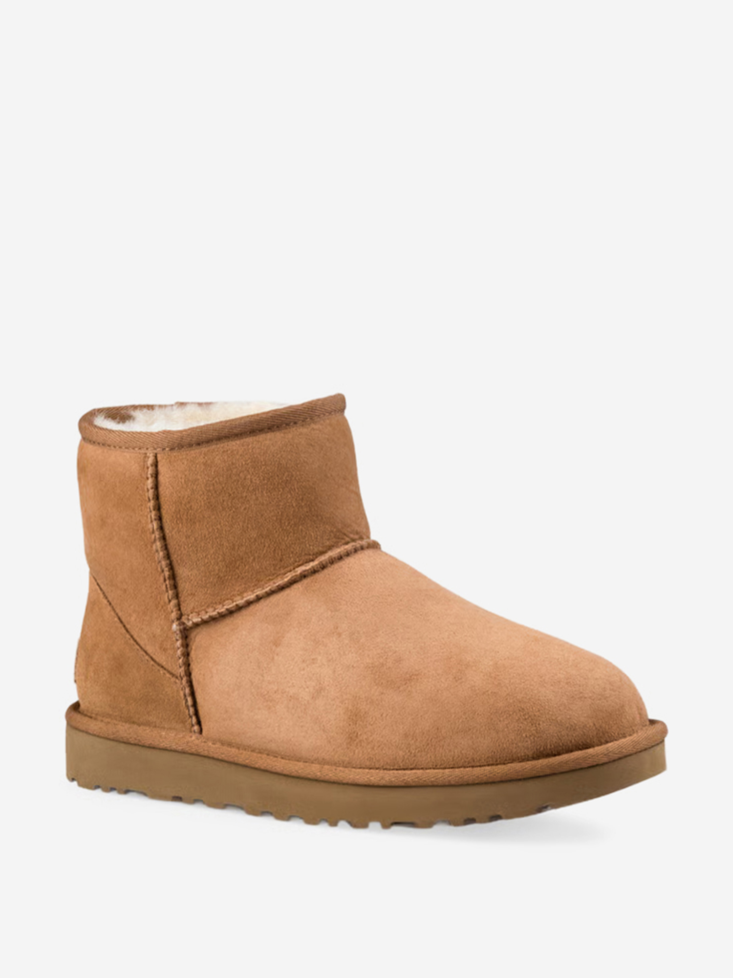 фото Угги женские ugg classic mini ii, коричневый