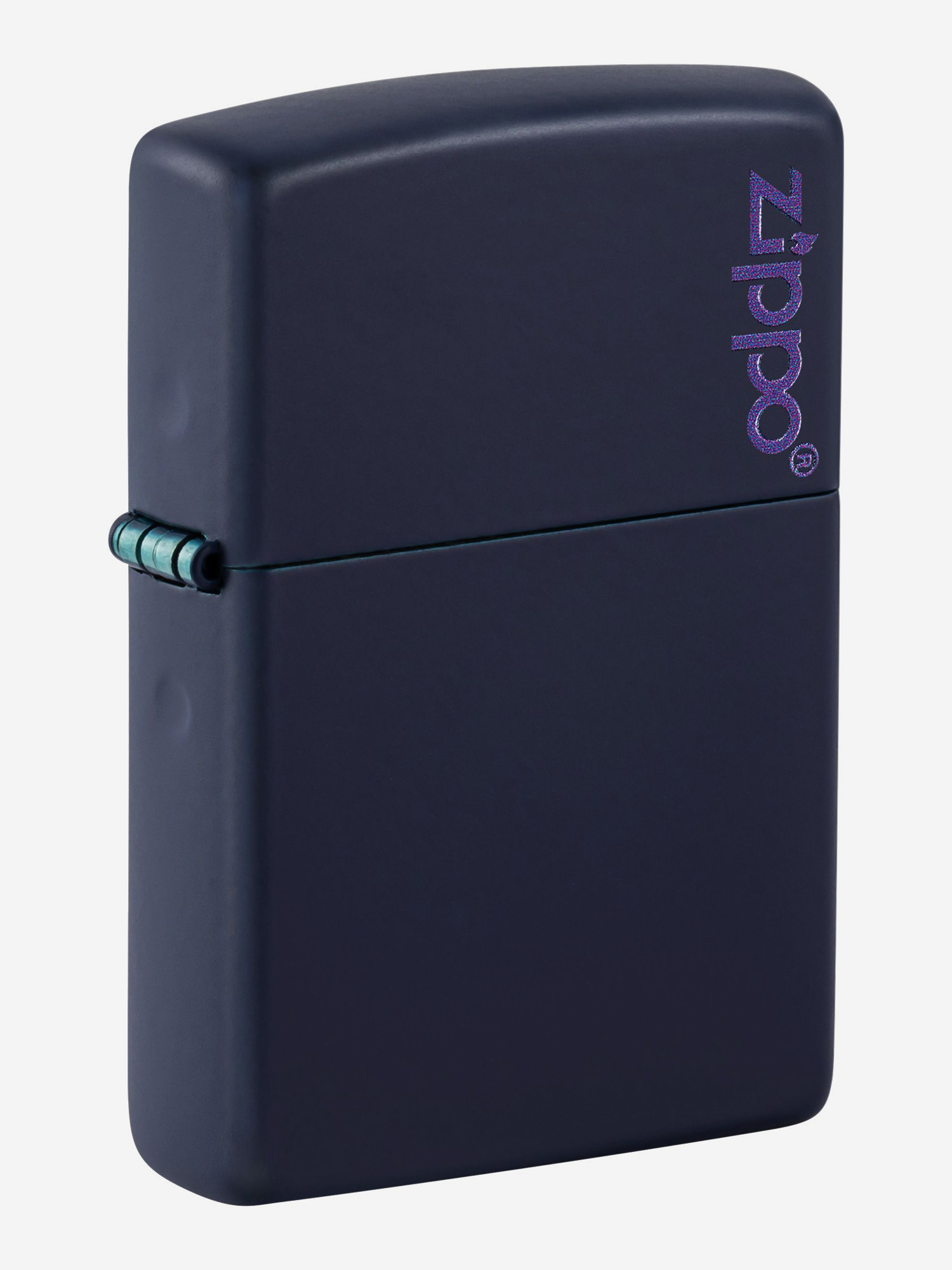 

Зажигалка бензиновая ZIPPO 239ZL Classic Logo Navy Matte, Синий