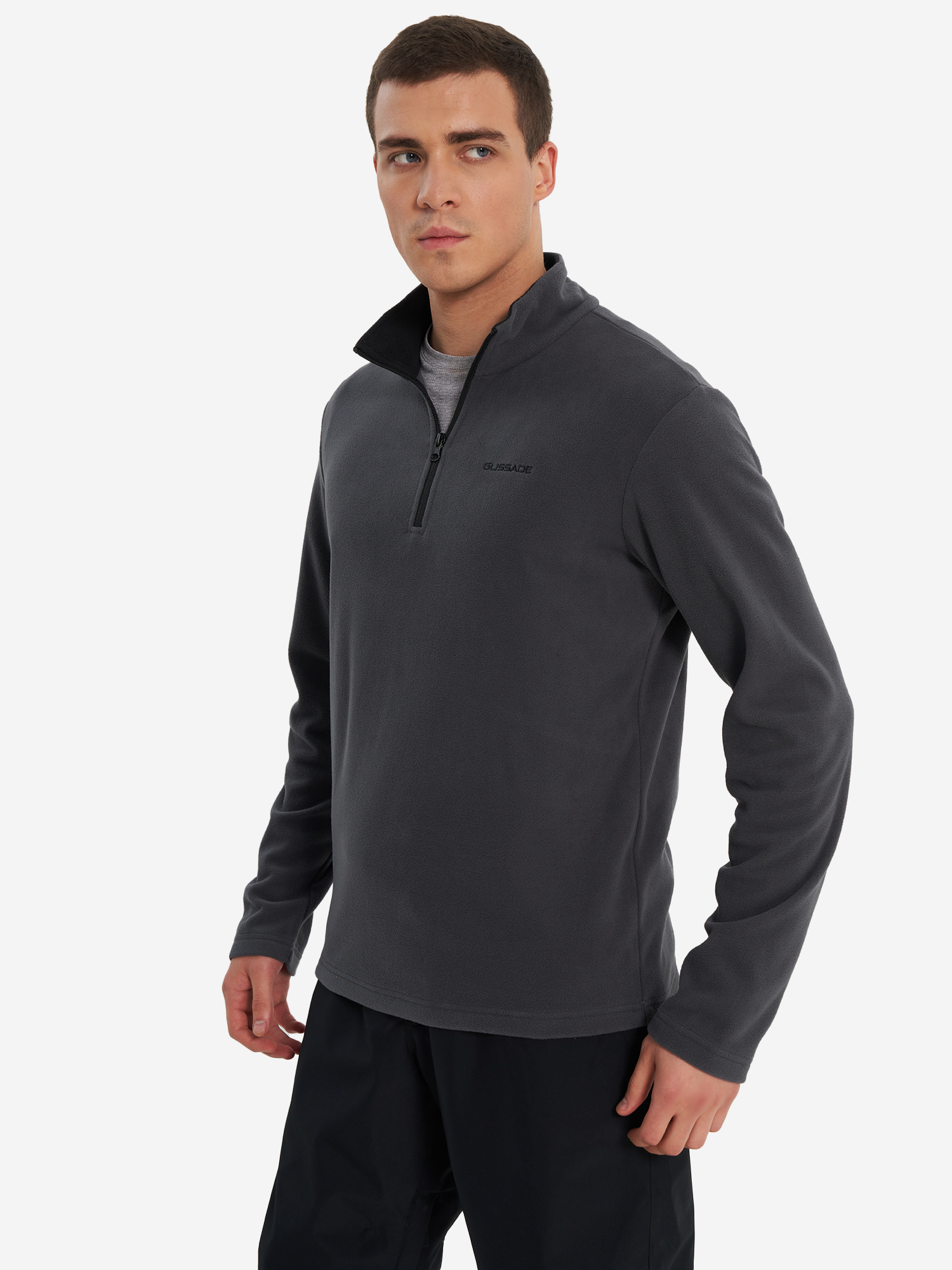 

Джемпер флисовый мужской Glissade, Серый