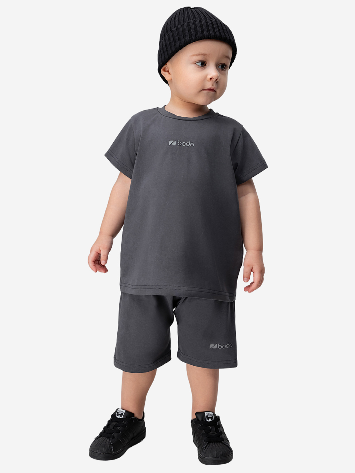 Изображение товара Костюм bodo 21-103MUBODOB3N-GRAY Гладкая изнанка, всесезонный