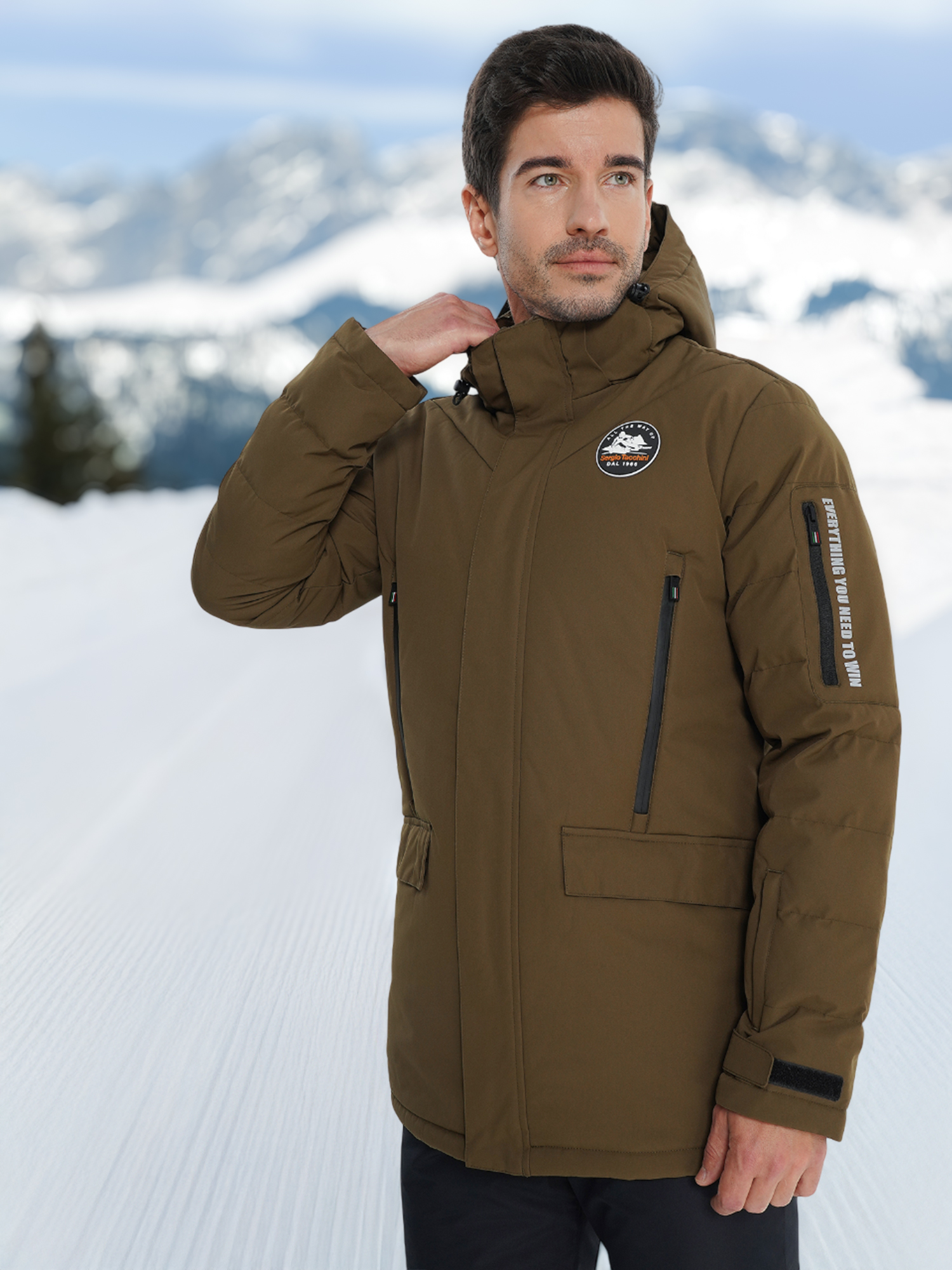 

Куртка утепленная мужская SERGIO TACCHINI John, Зеленый