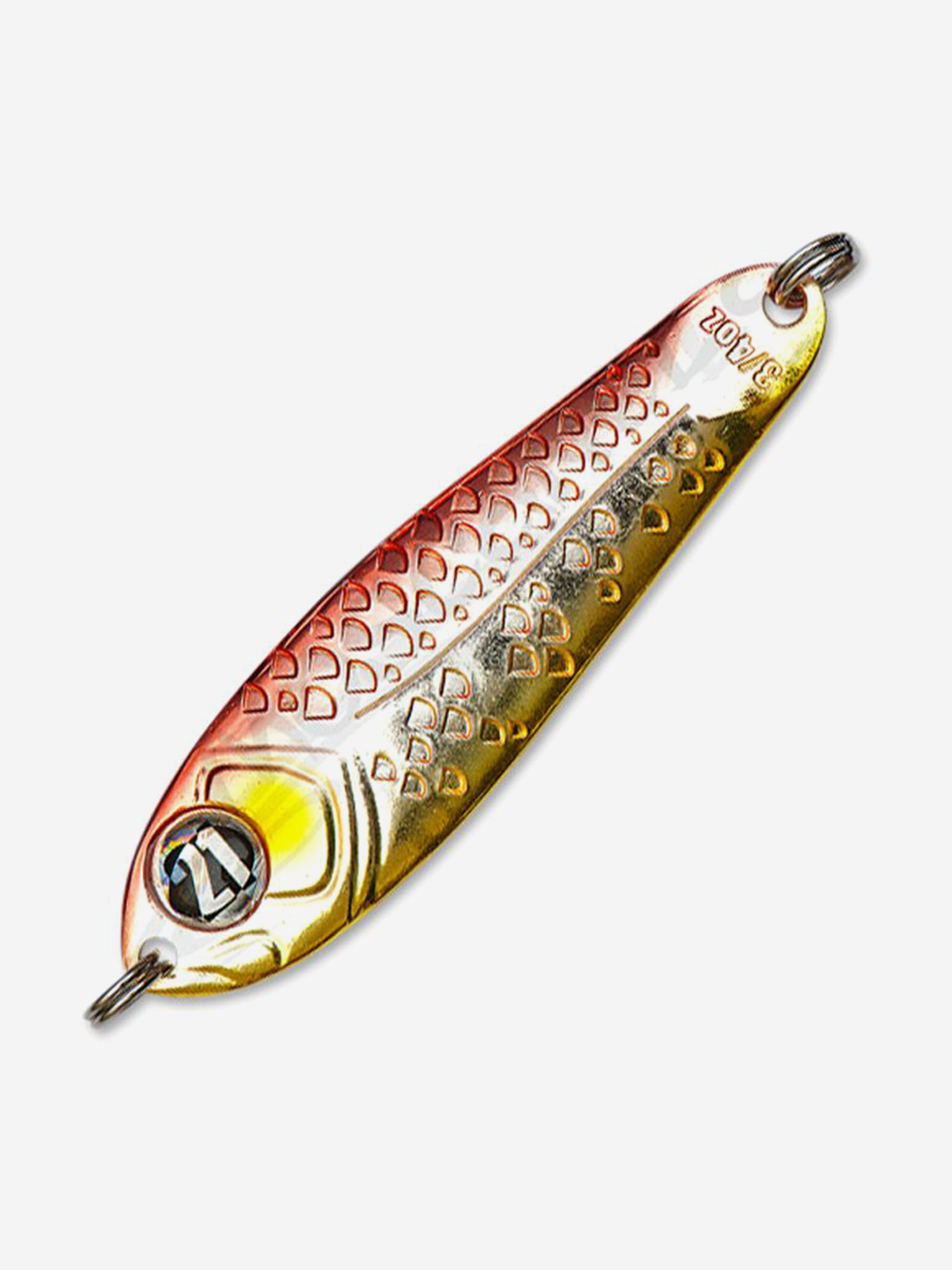 Изображение товара Блесна колебалка Pontoon21 PACO, 3/8oz, S31-000, вес(гр) 10,5, длина(мм) 48, Серебристый/красный