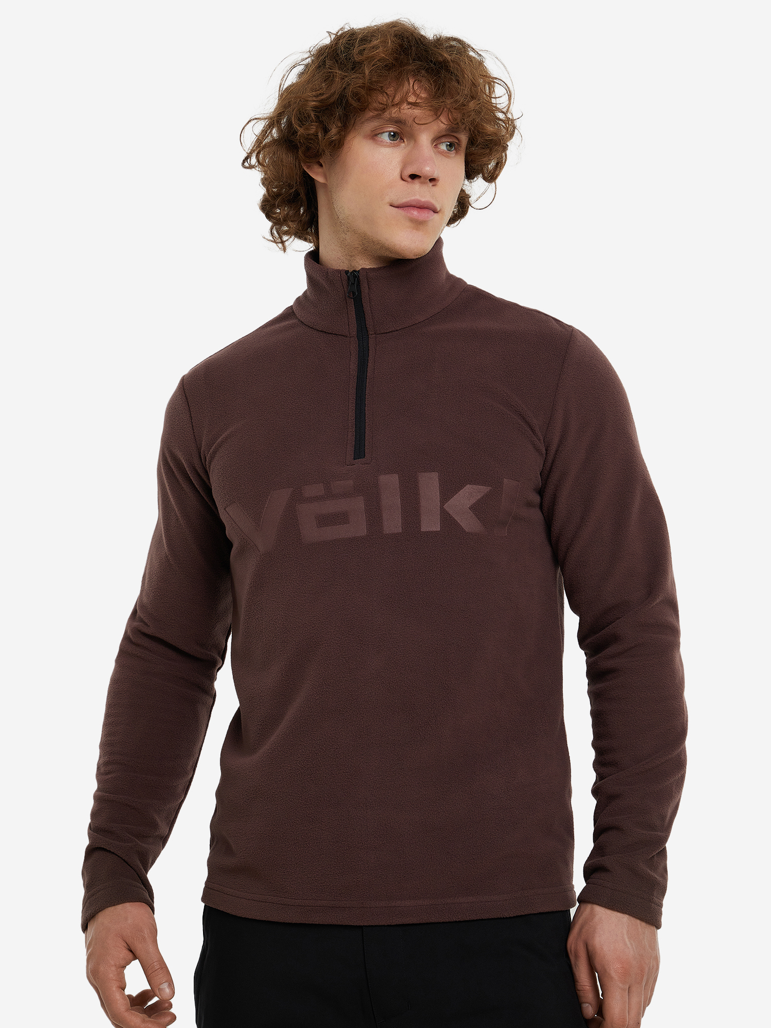 

Джемпер флисовый мужской Volkl, Коричневый