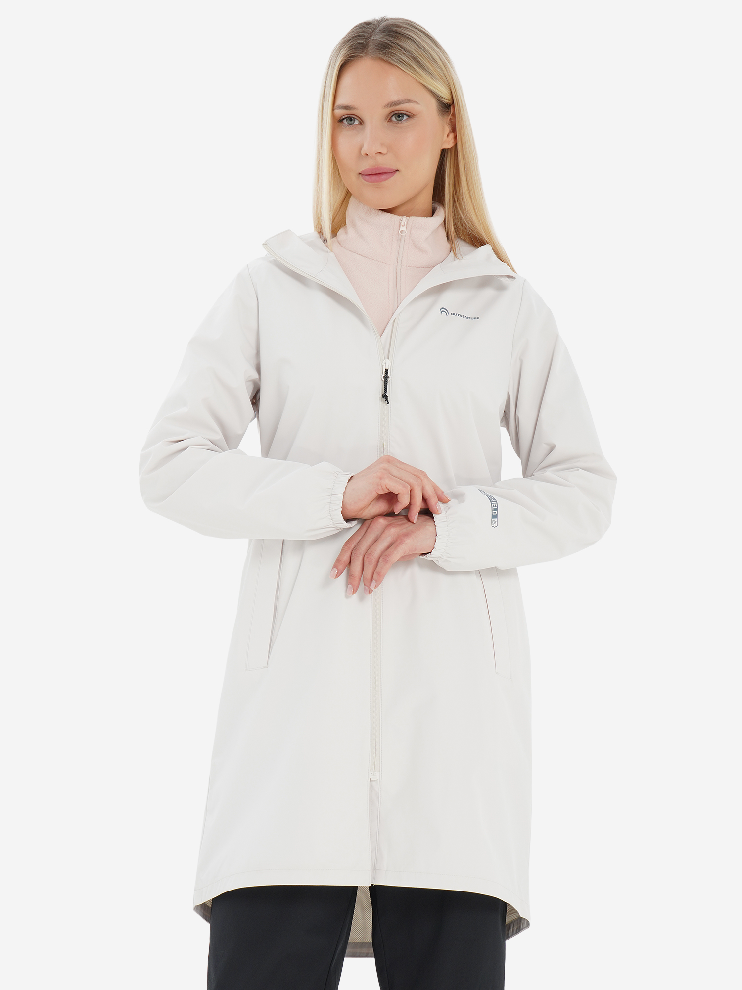Изображение товара Женская ветрозащитная куртка Outventure светло-серая