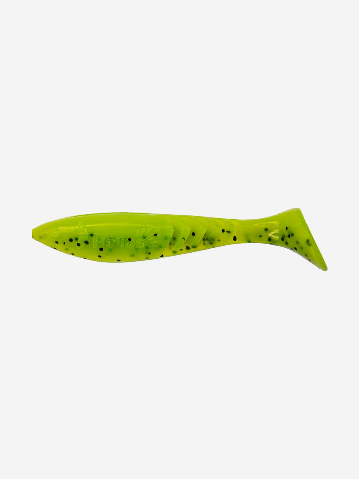 Изображение товара Мягкая приманка Helios Slash, 2,64" / 6,7 см, Pepper Lime, 10 штук (HS-19-009), Зеленый