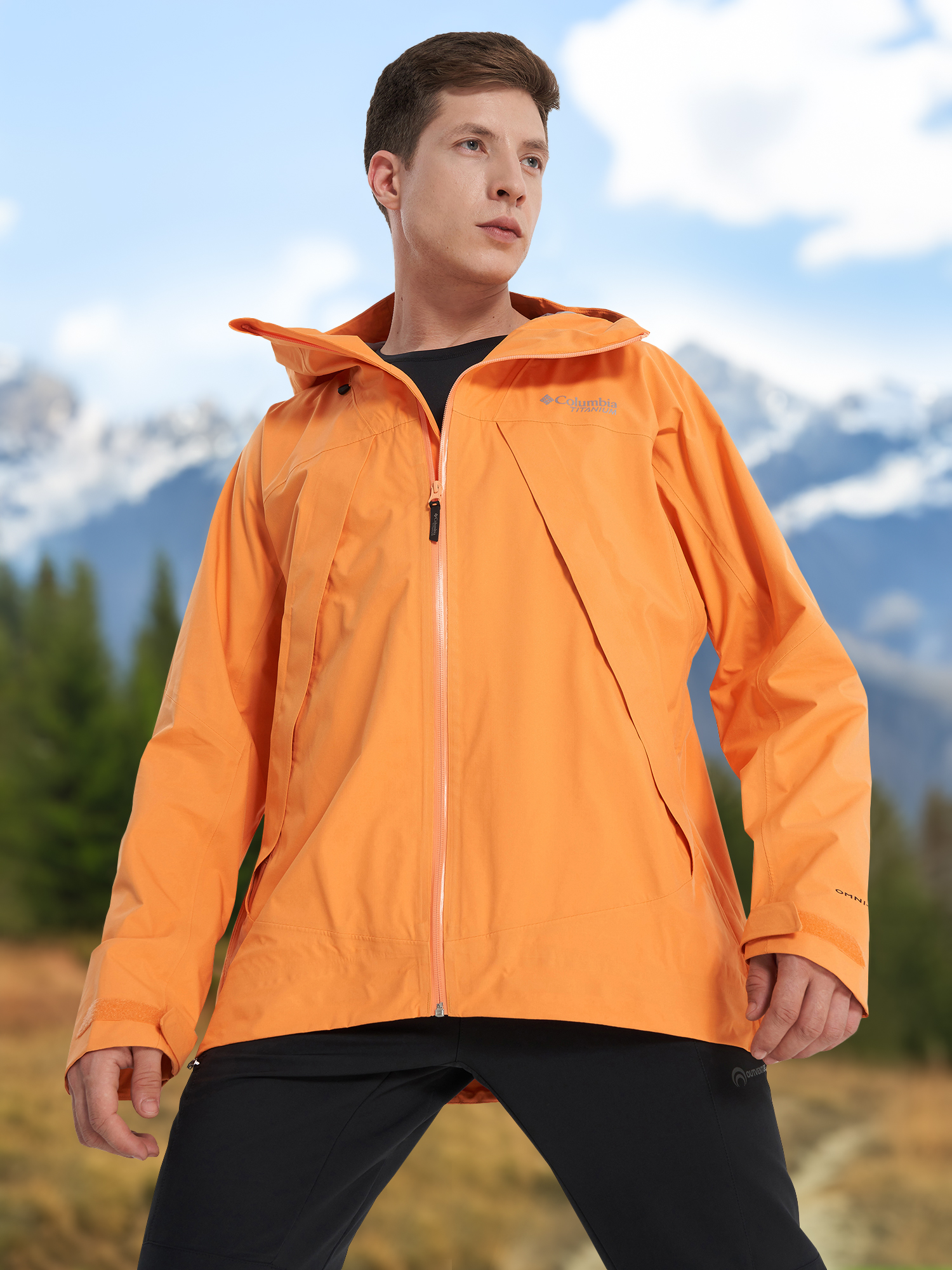 

Куртка мембранная мужская Columbia Northwest Explorer 3 L Shell, Оранжевый